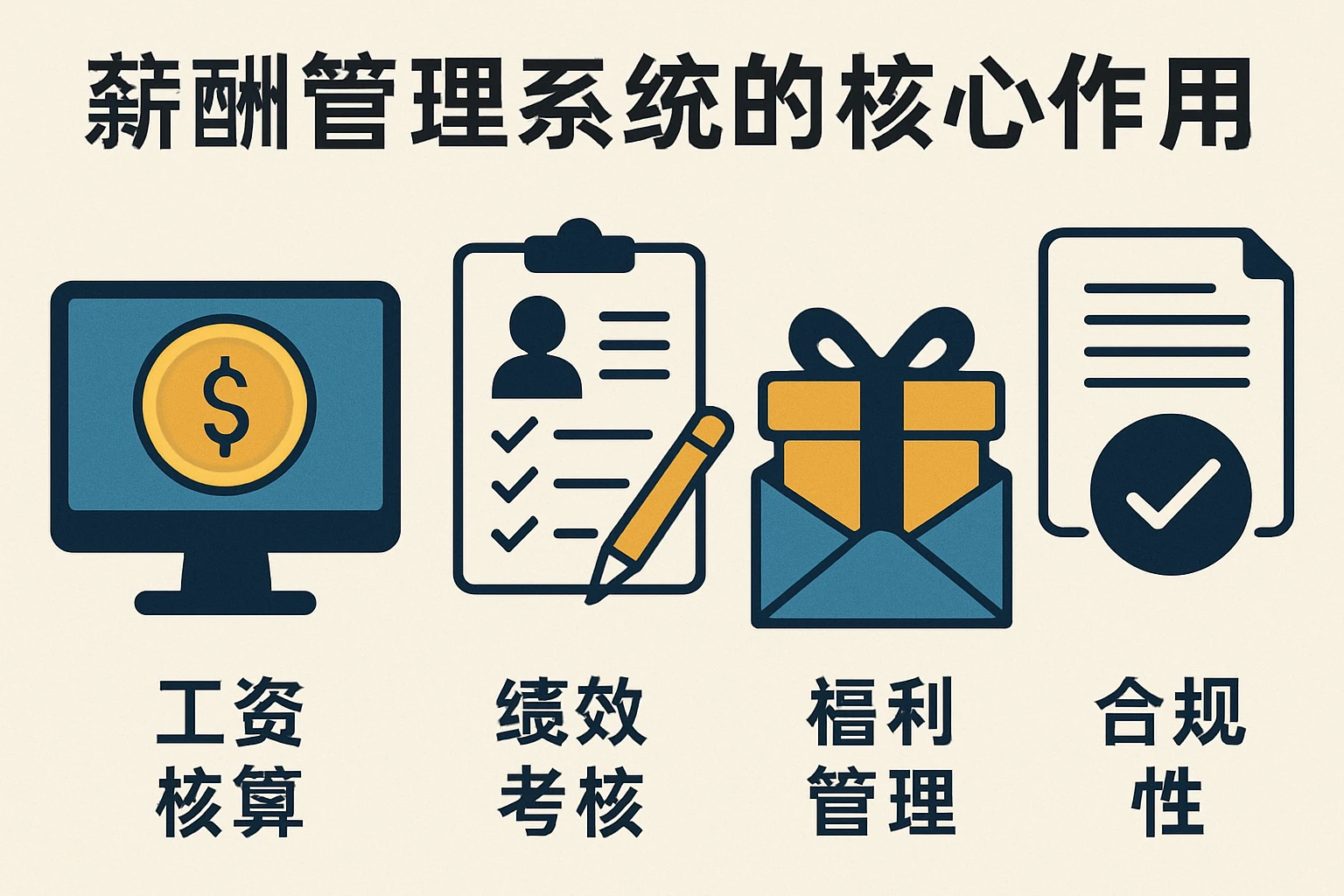薪酬管理系统的核心作用