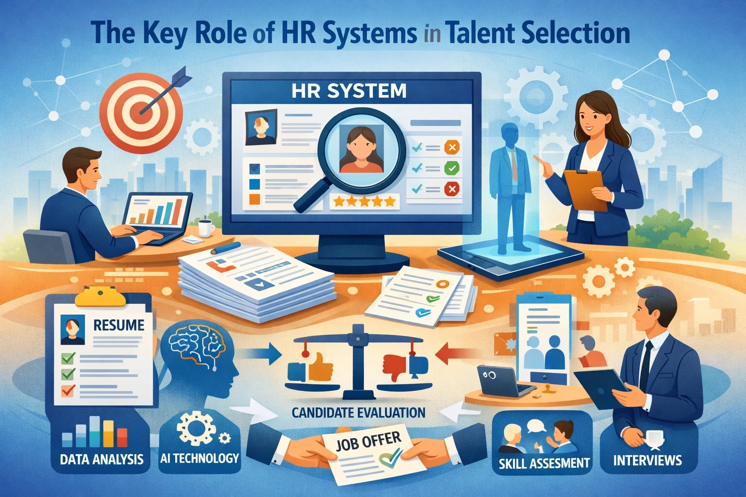 人力资源系统在人才甄选中的关键作用