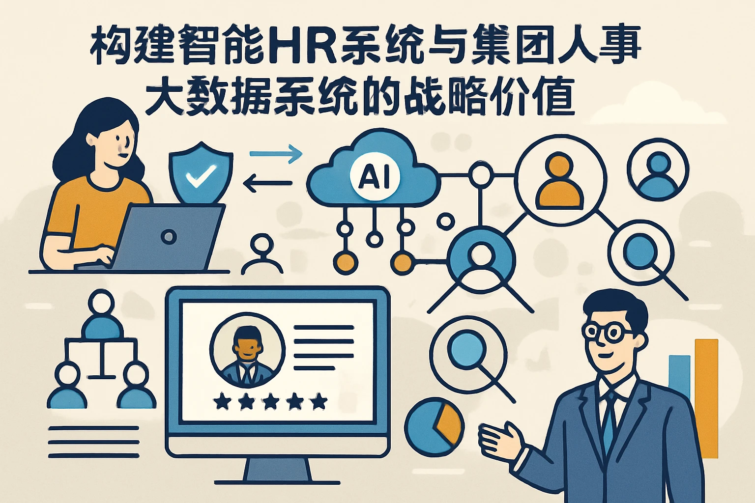 构建智能HR系统与集团人事大数据系统的战略价值