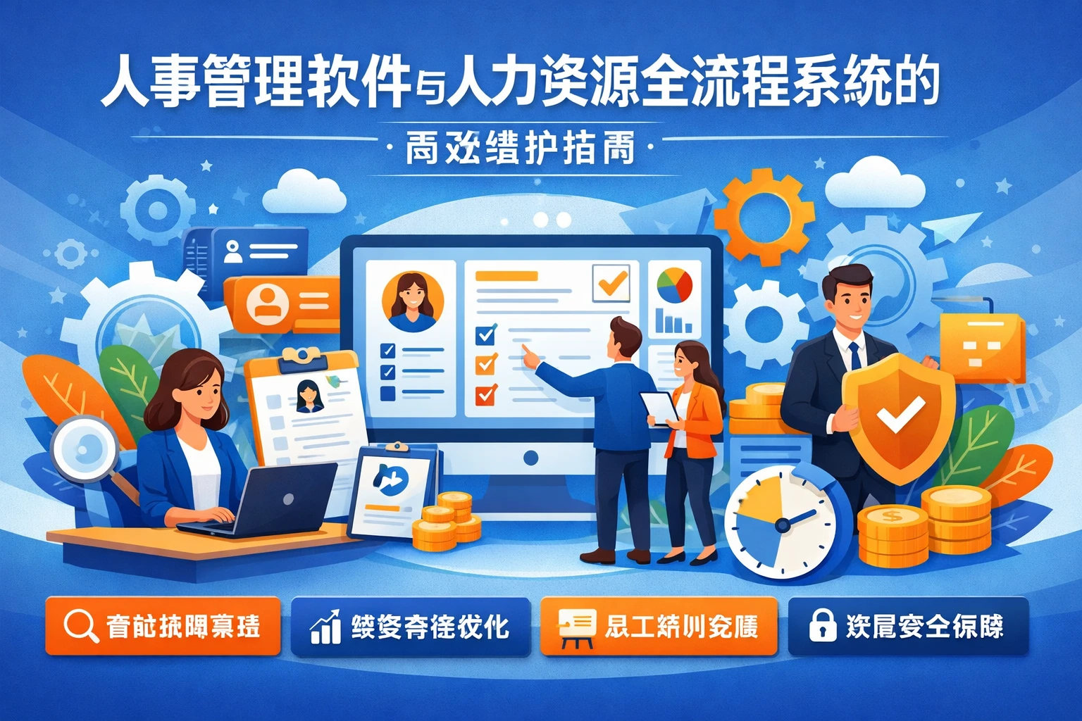 人事管理软件与人力资源全流程系统的高效维护指南