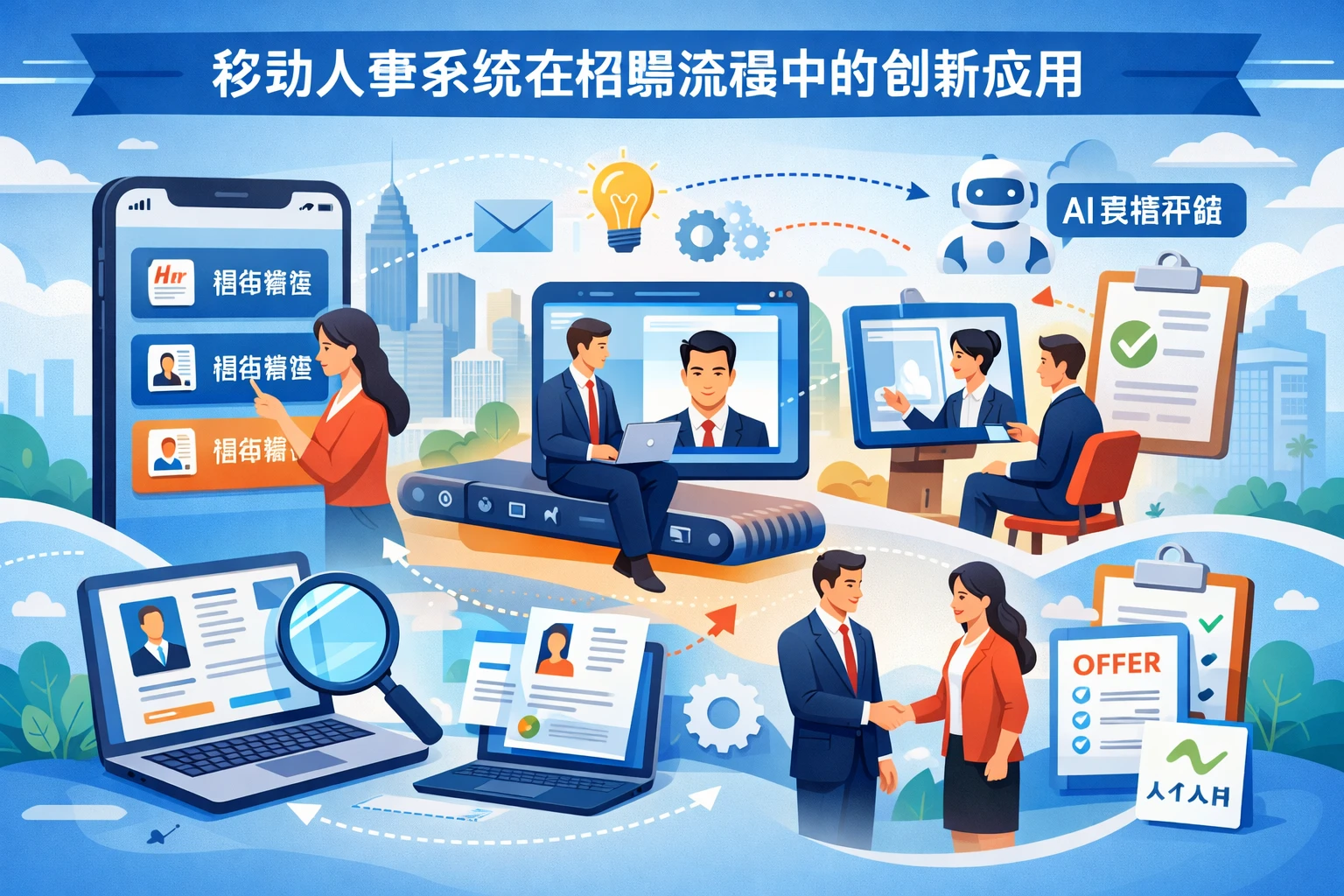 移动人事系统在招聘流程中的创新应用