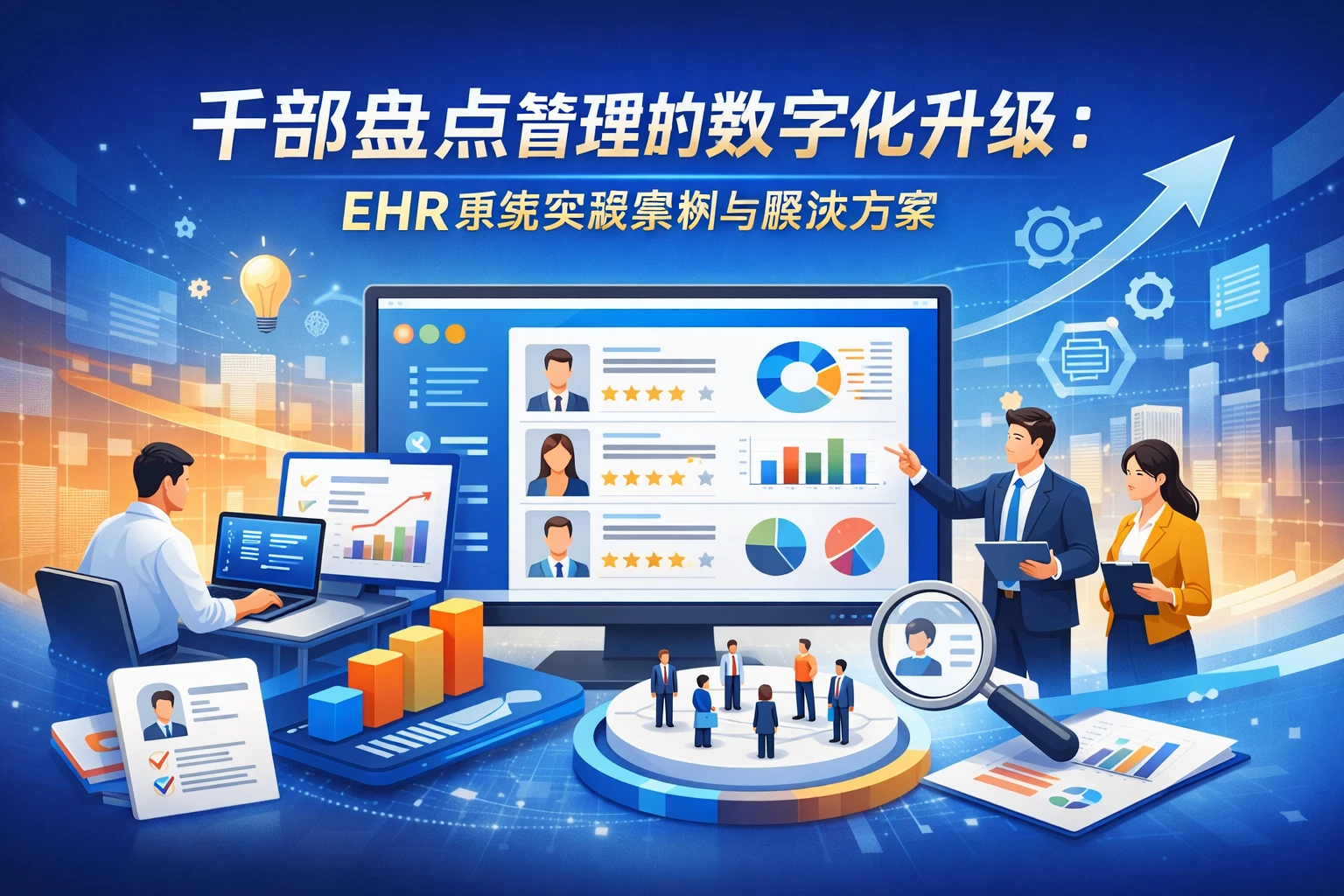 干部盘点管理的数字化升级：EHR系统实践案例与解决方案