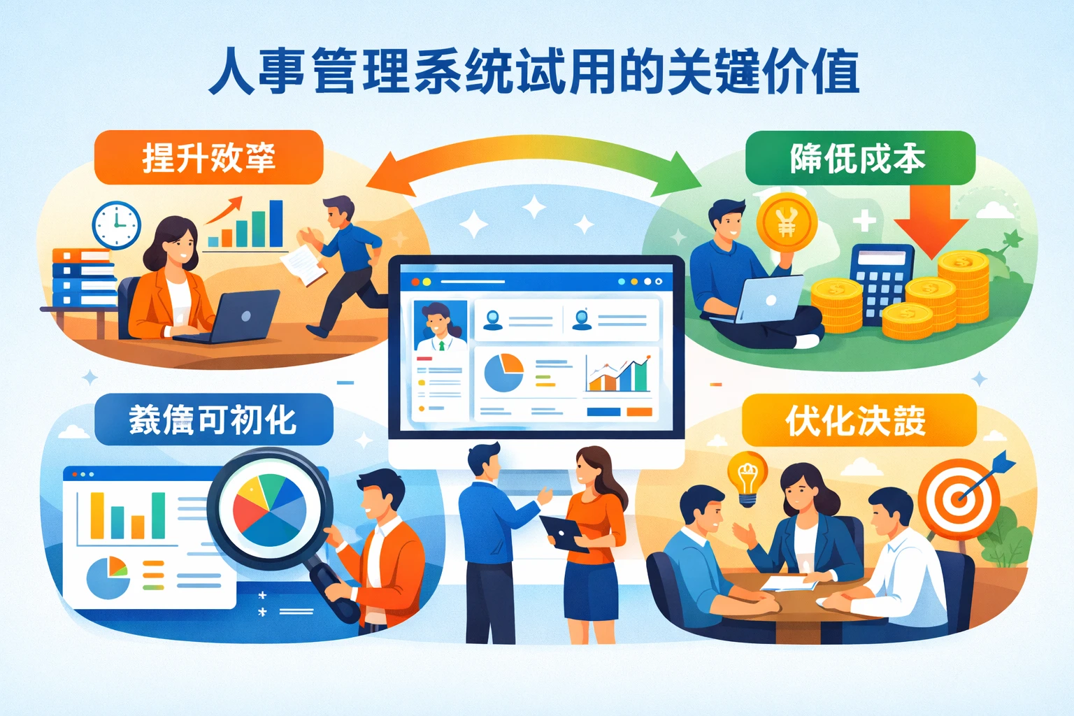 人事管理系统试用的关键价值