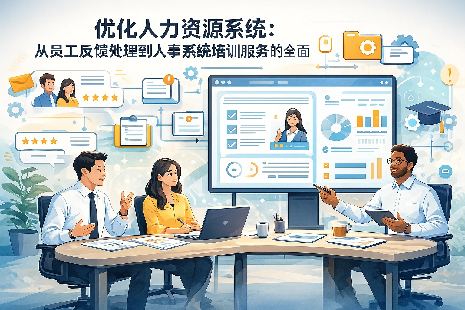 优化人力资源系统:从员工反馈处理到人事系统培训服务的全面指南