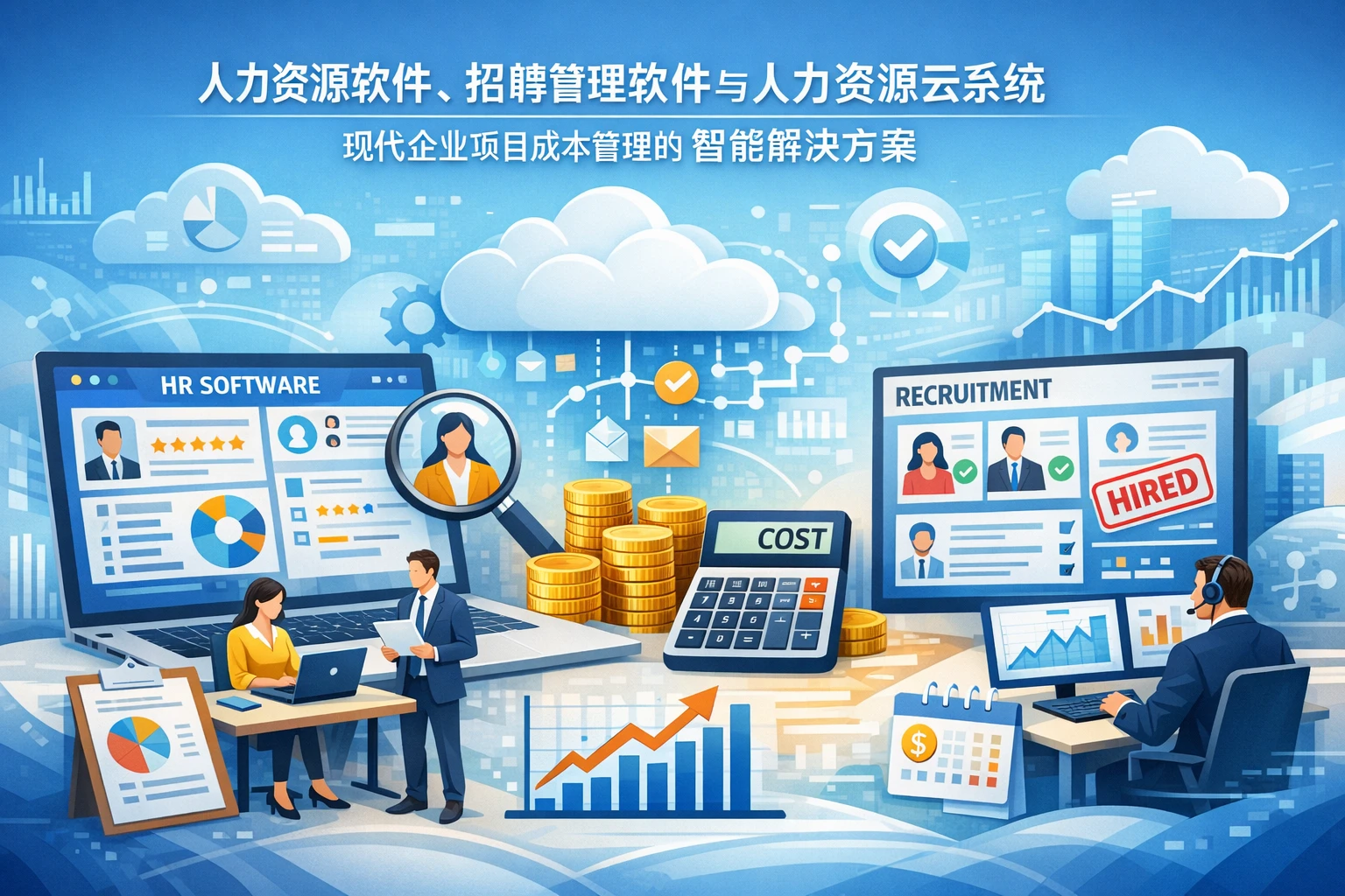 人力资源软件、招聘管理软件与人力资源云系统：现代企业项目成本管理的智能解决方案