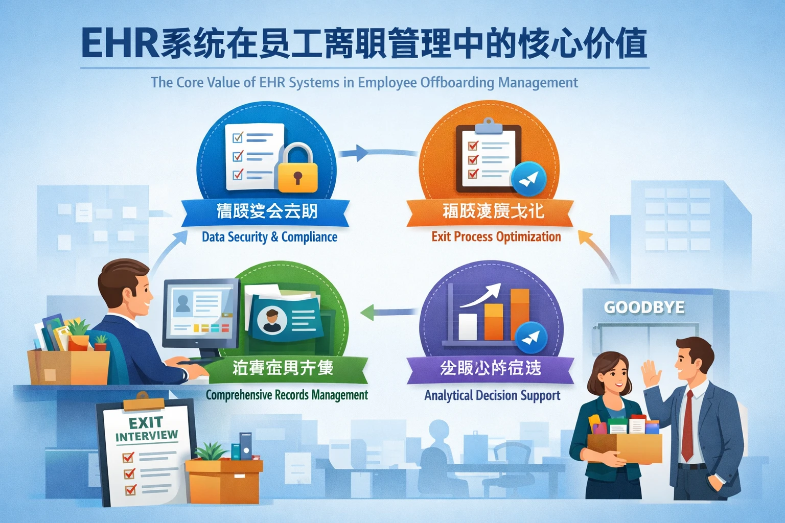 EHR系统在员工离职管理中的核心价值