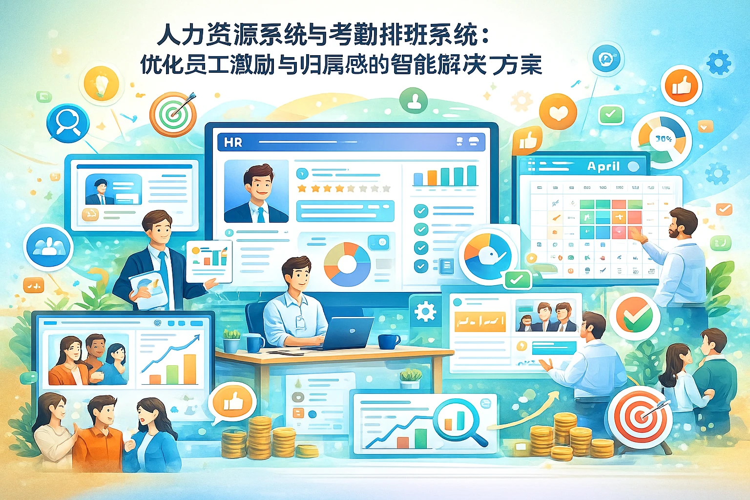 人力资源系统与考勤排班系统：优化员工激励与归属感的智能解决方案