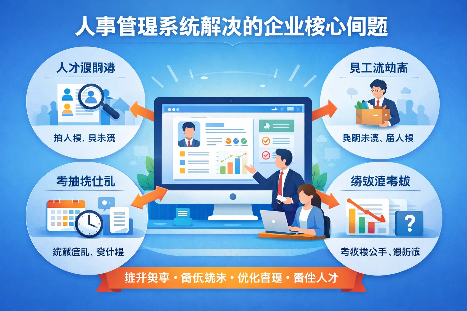 人事管理系统解决的企业核心问题