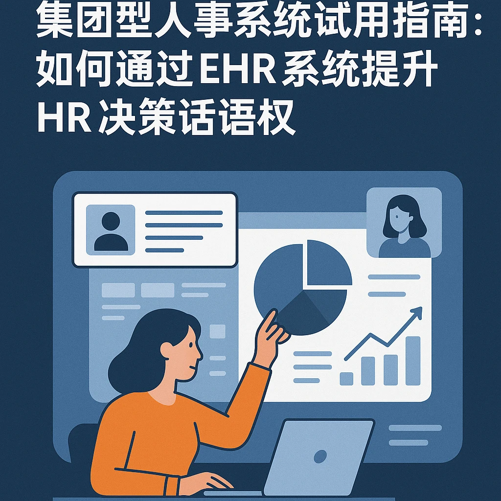 集团型人事系统试用指南：如何通过EHR系统提升HR决策话语权