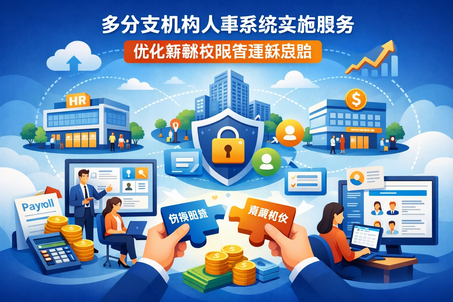 多分支机构人事系统实施服务：优化薪酬权限管理新思路