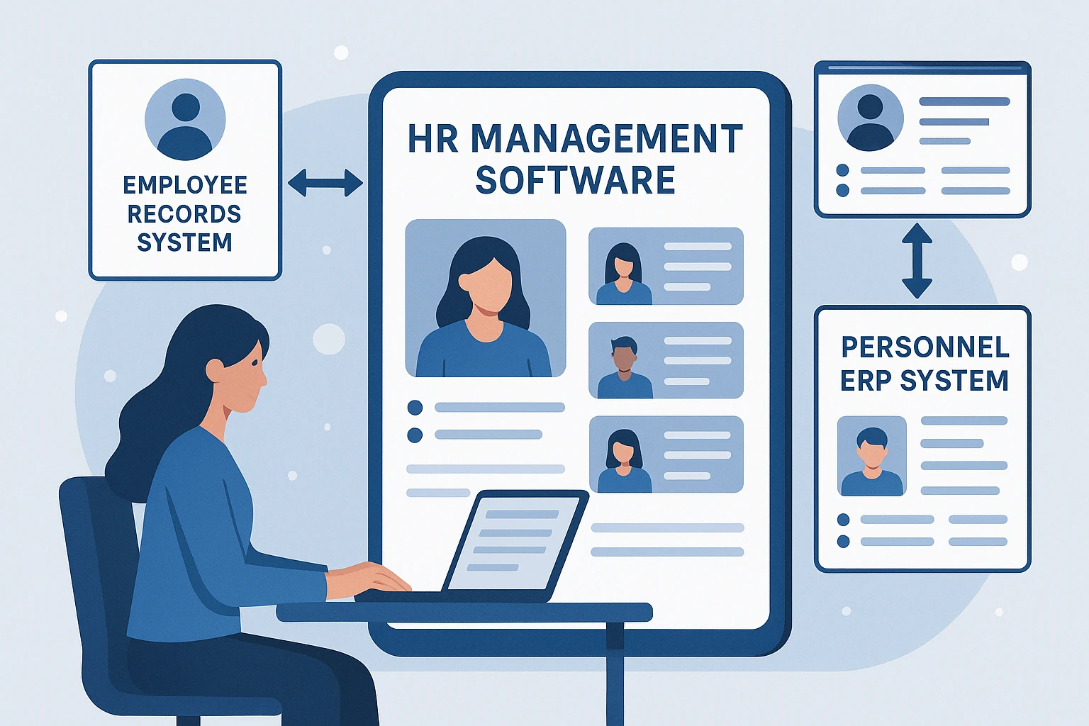 现代企业HR管理软件、员工档案系统与人事ERP系统的整合应用