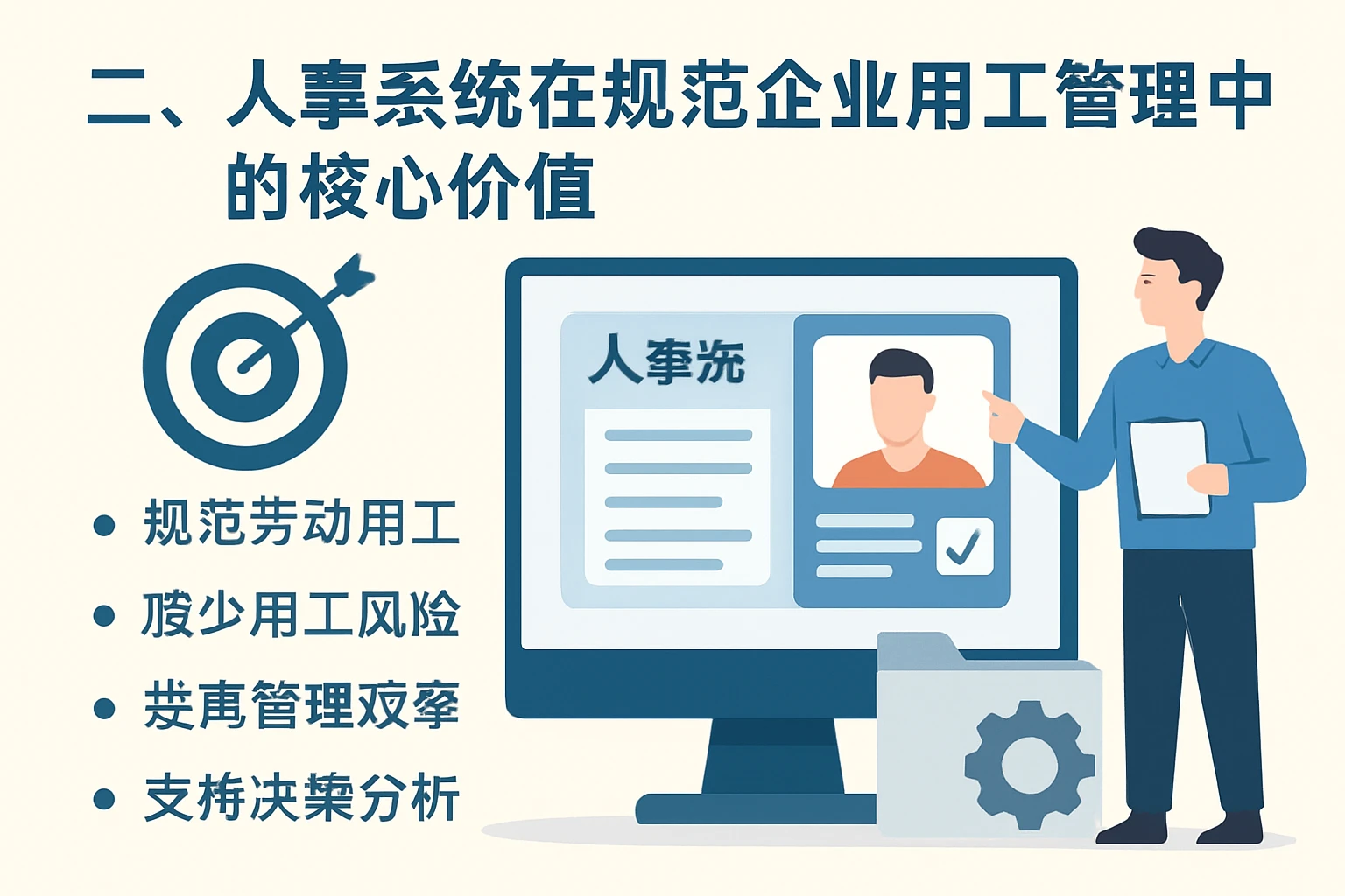 二、人事系统在规范企业用工管理中的核心价值
