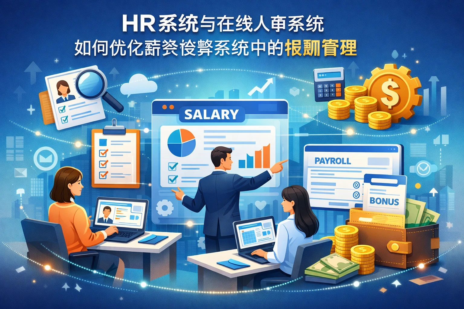 HR系统与在线人事系统如何优化薪资核算系统中的报酬管理