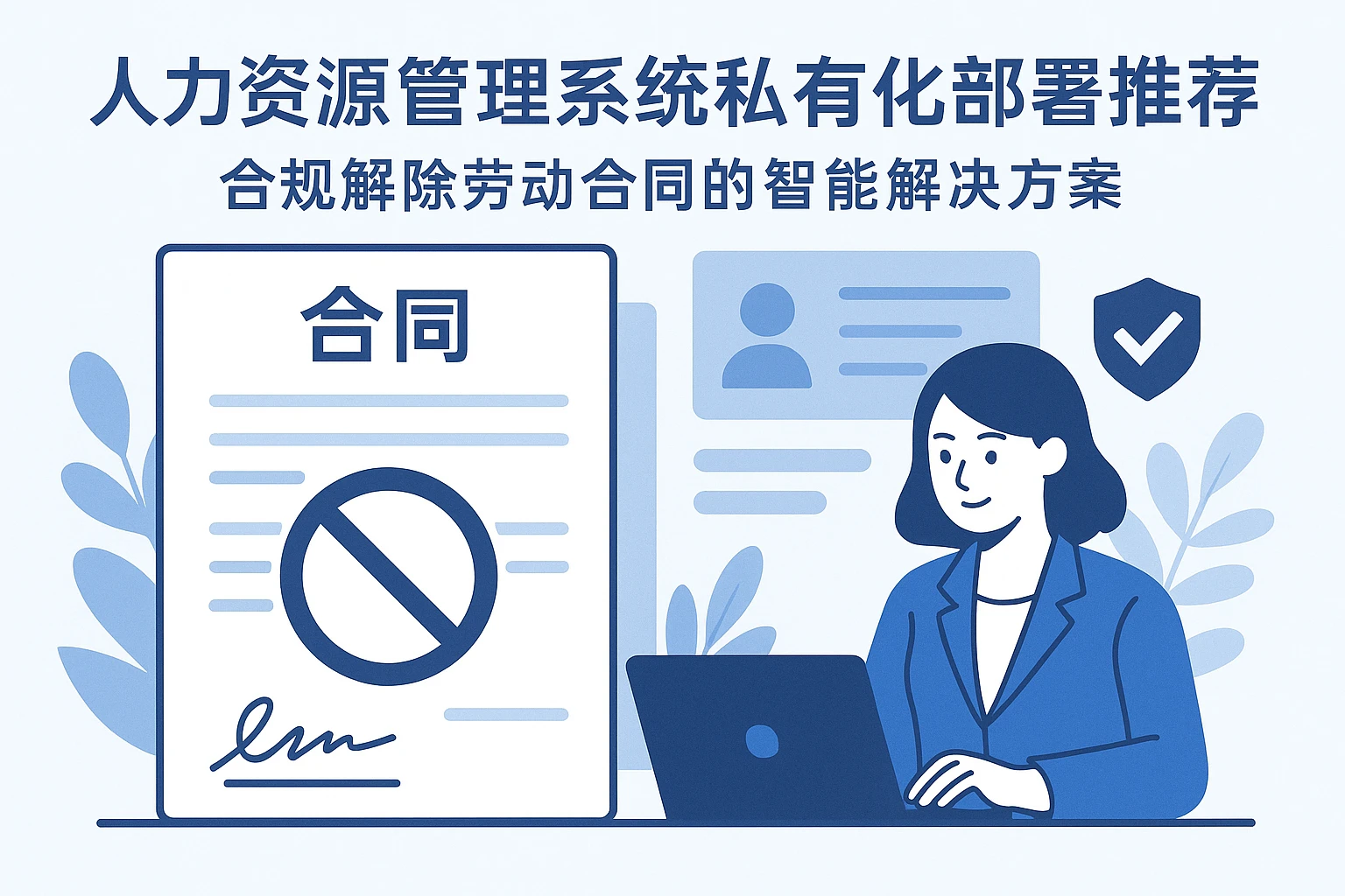 人力资源管理系统私有化部署推荐：合规解除劳动合同的智能解决方案