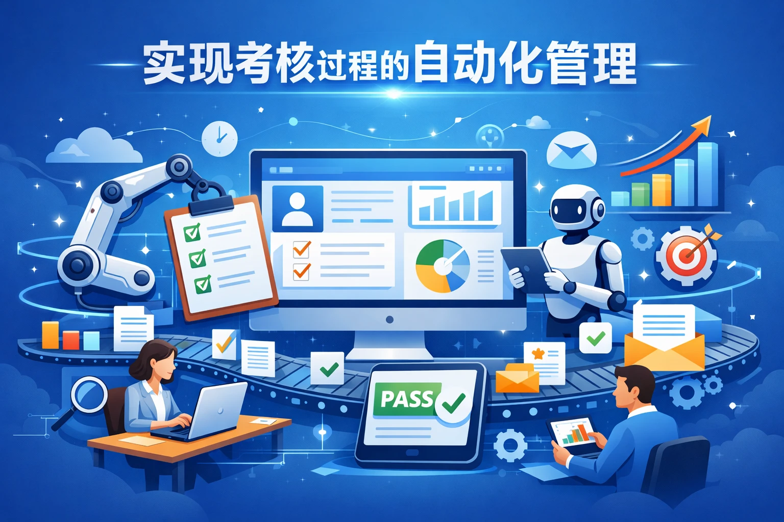 实现考核过程的自动化管理