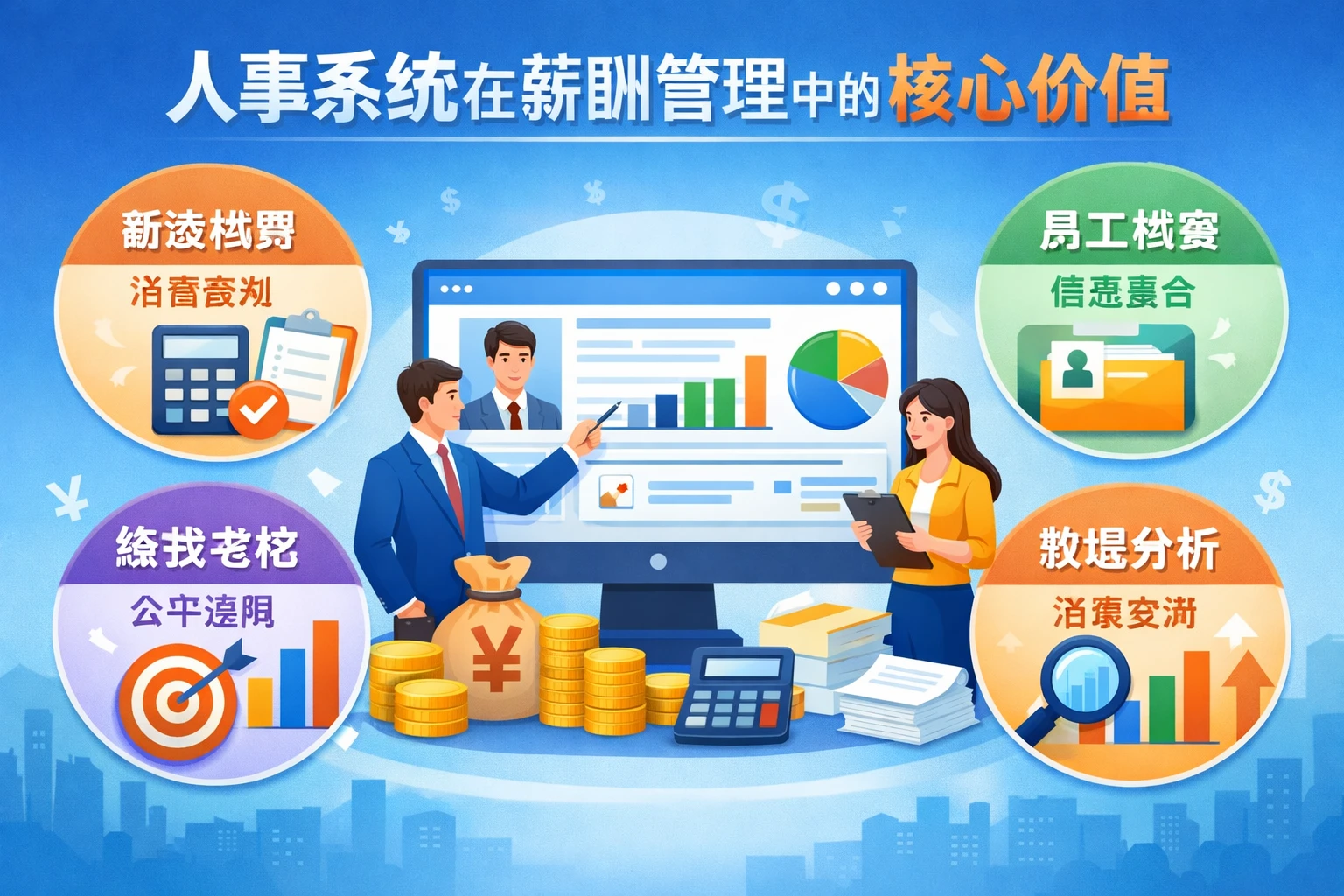 人事系统在薪酬管理中的核心价值