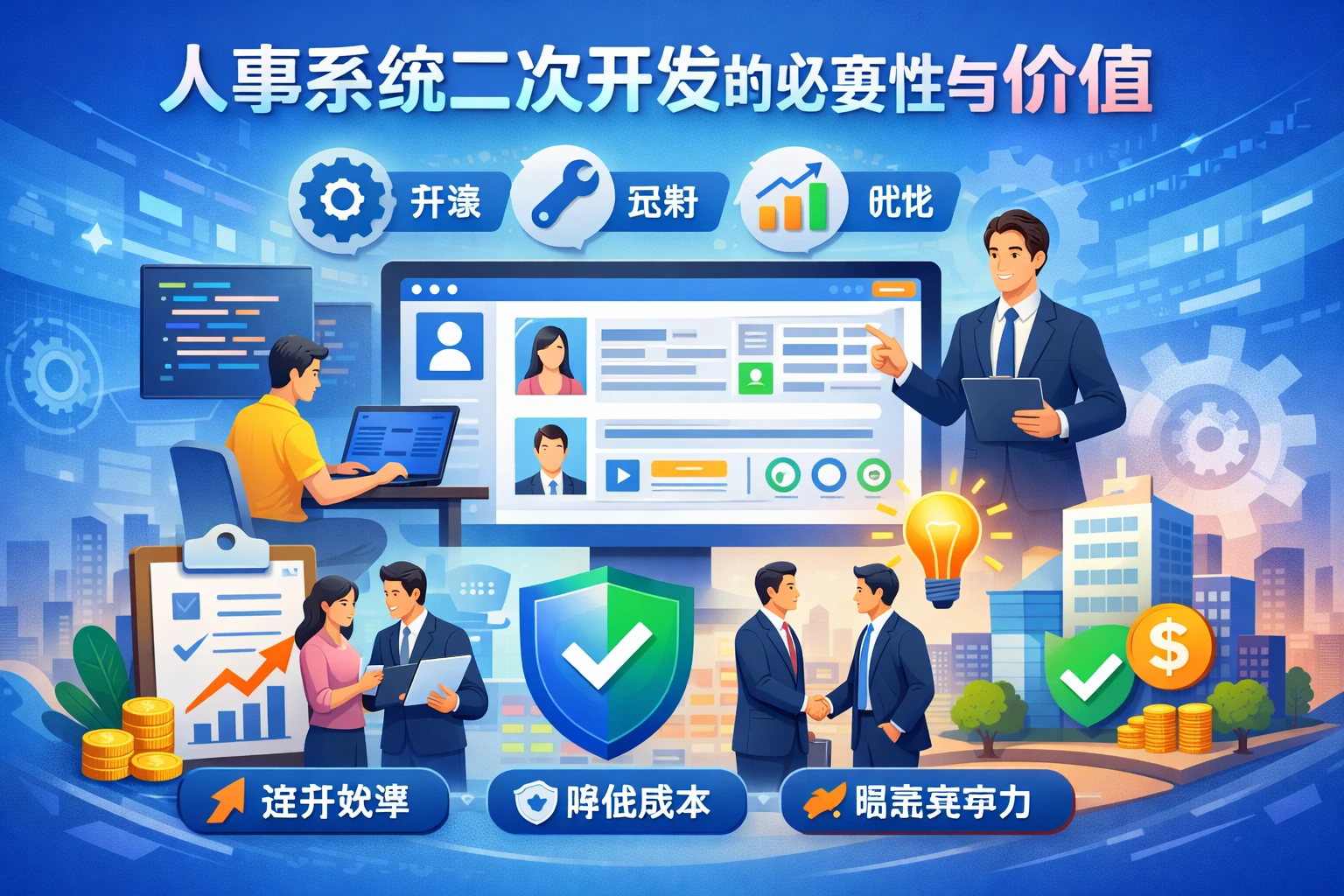 人事系统二次开发的必要性与价值