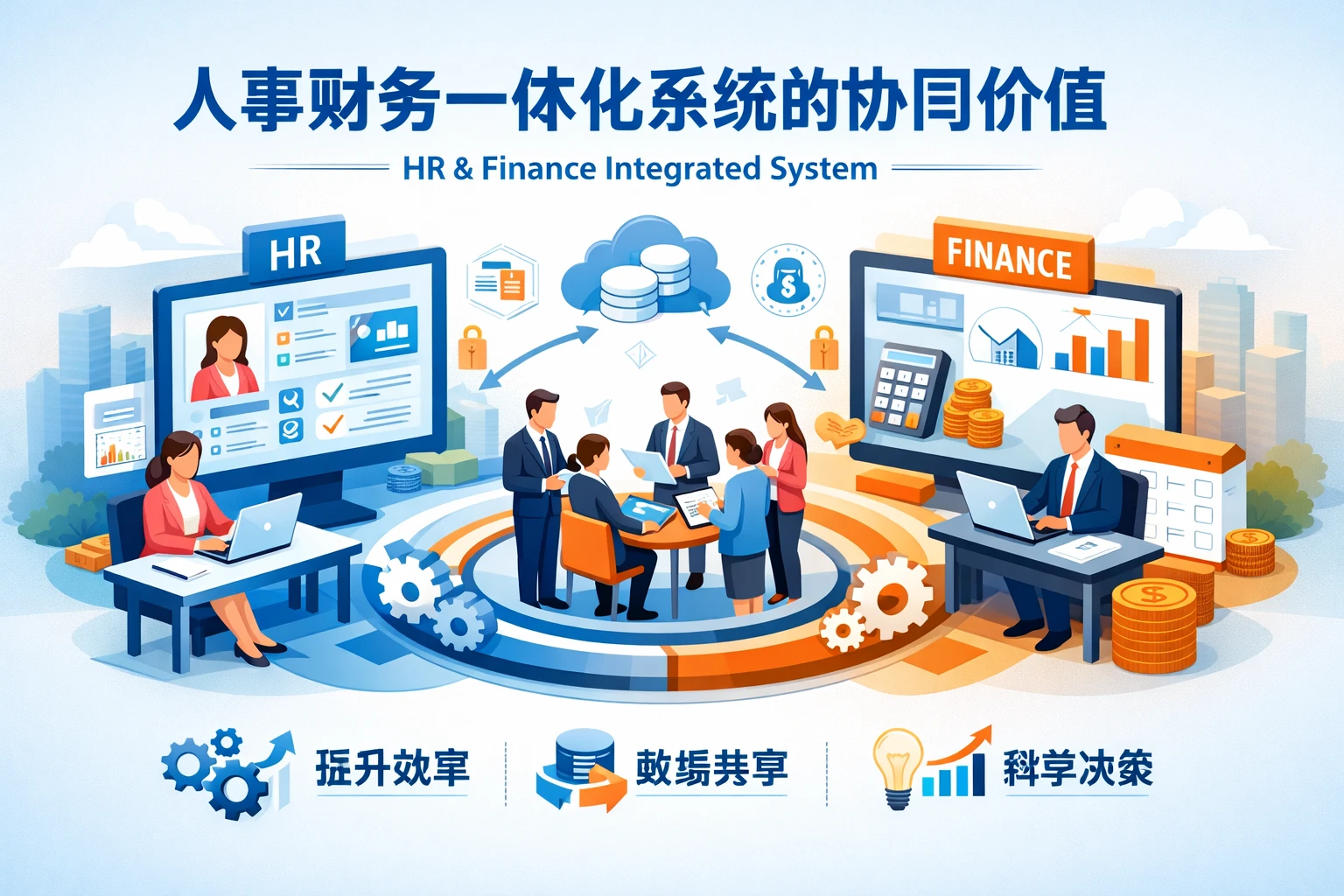 人事财务一体化系统的协同价值