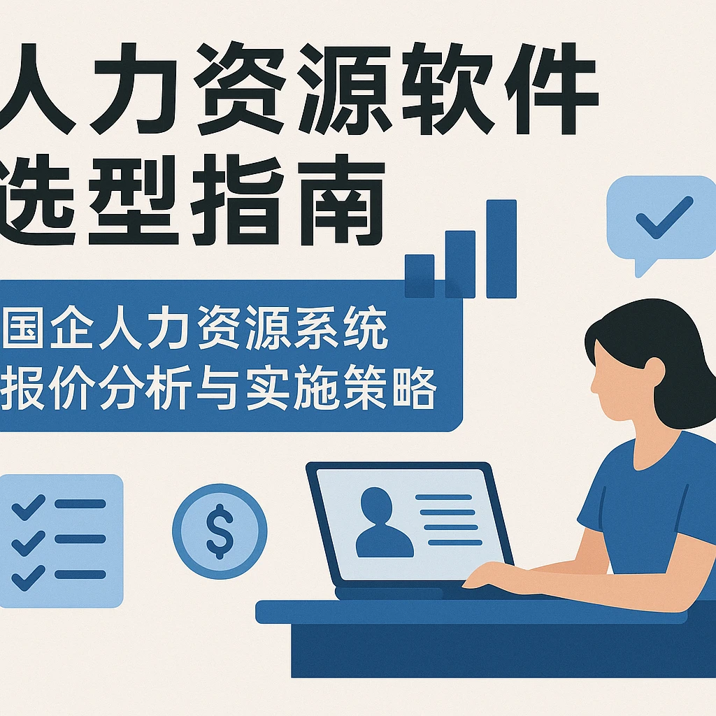 人力资源软件选型指南:国企人力资源系统报价分析与实施策略