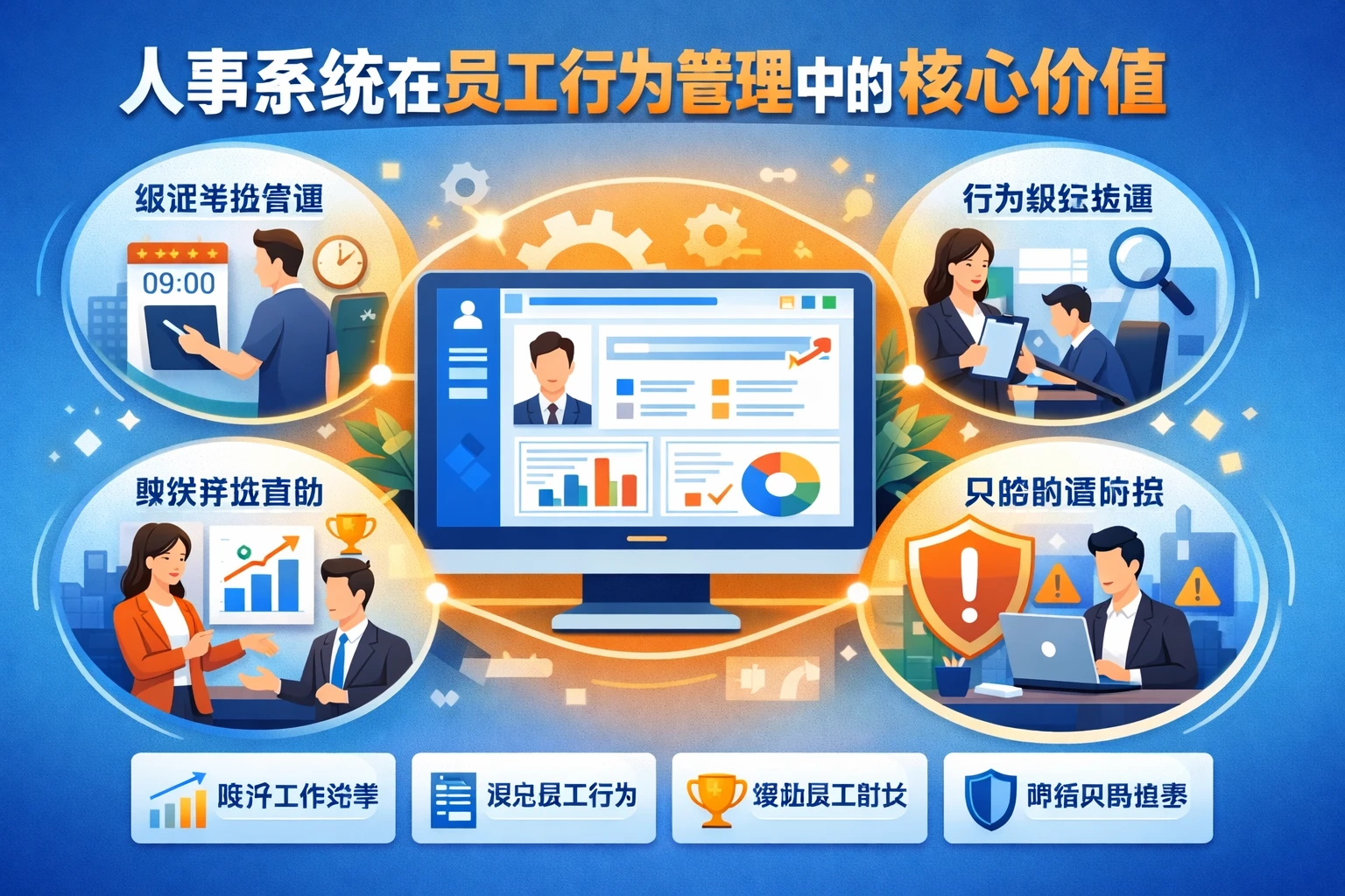 人事系统在员工行为管理中的核心价值