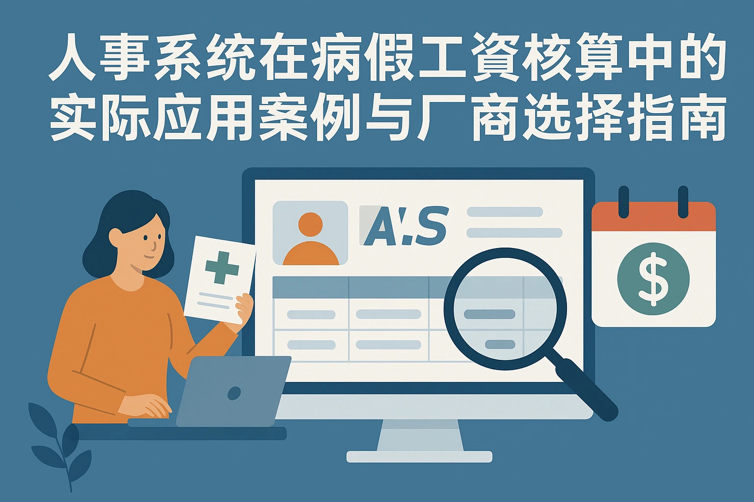 人事系统在病假工资核算中的实际应用案例与厂商选择指南