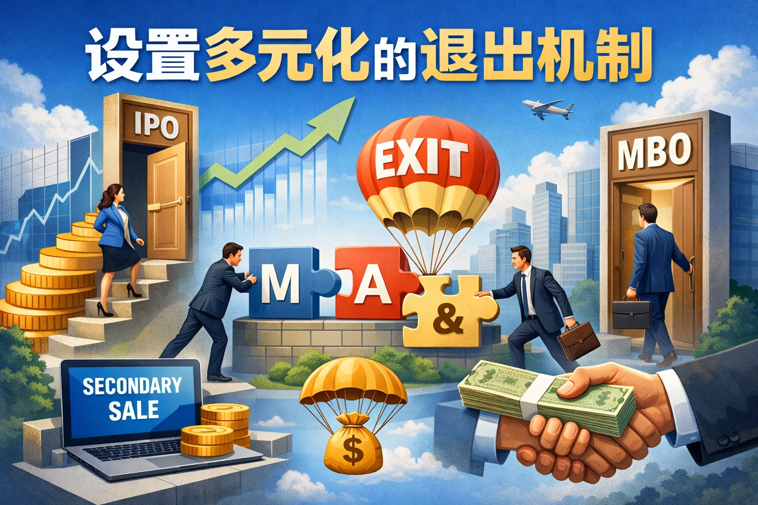 设置多元化的退出机制