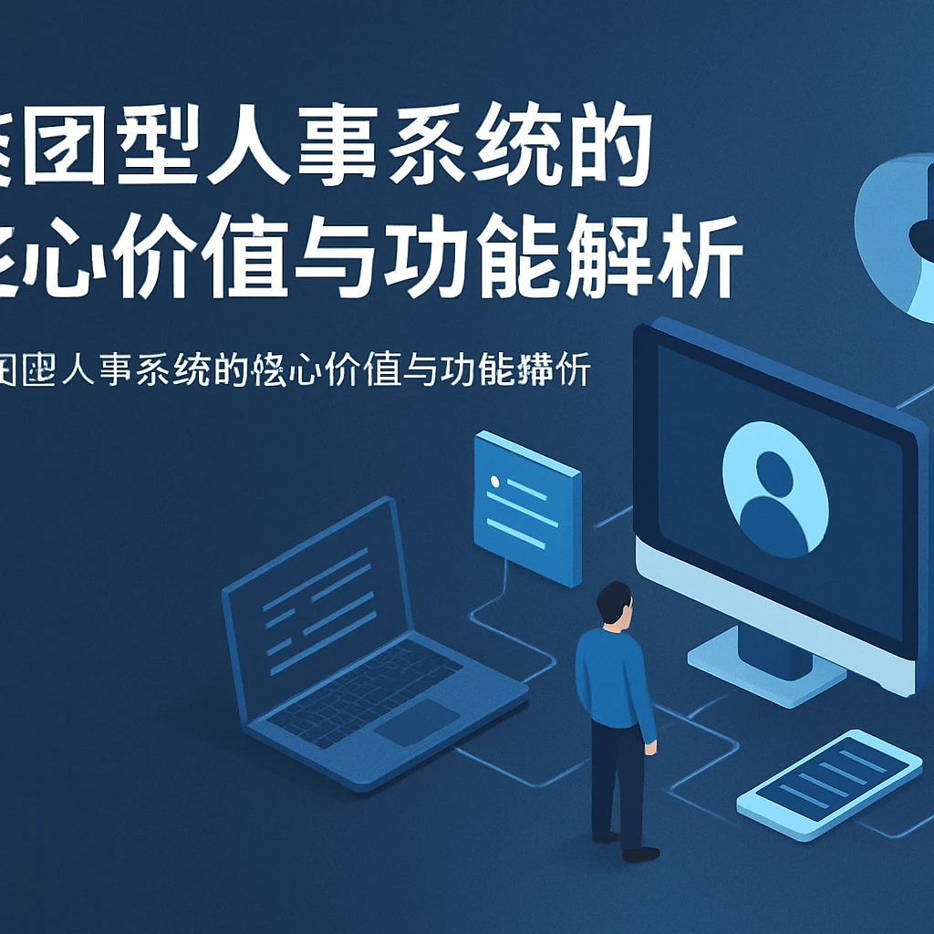 集团型人事系统的核心价值与功能解析