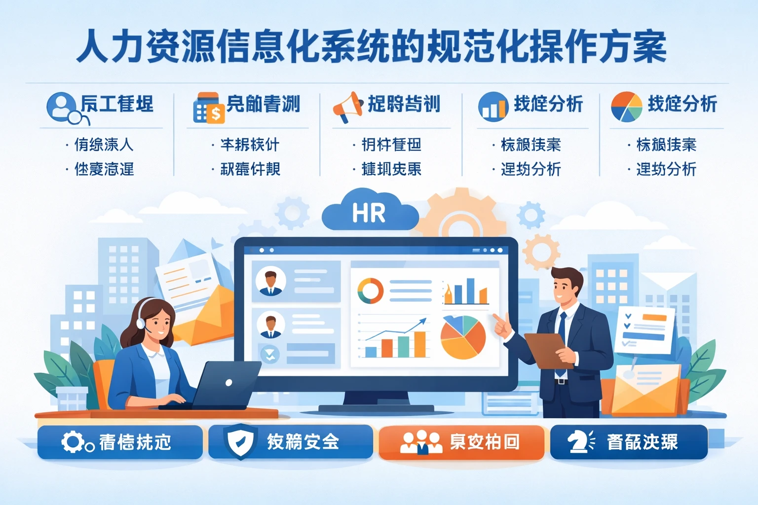 人力资源信息化系统的规范化操作方案