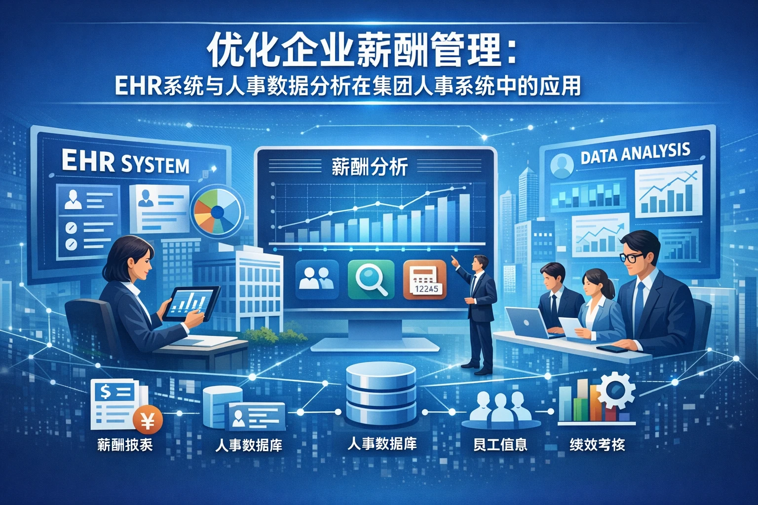 优化企业薪酬管理：EHR系统与人事数据分析在集团人事系统中的应用