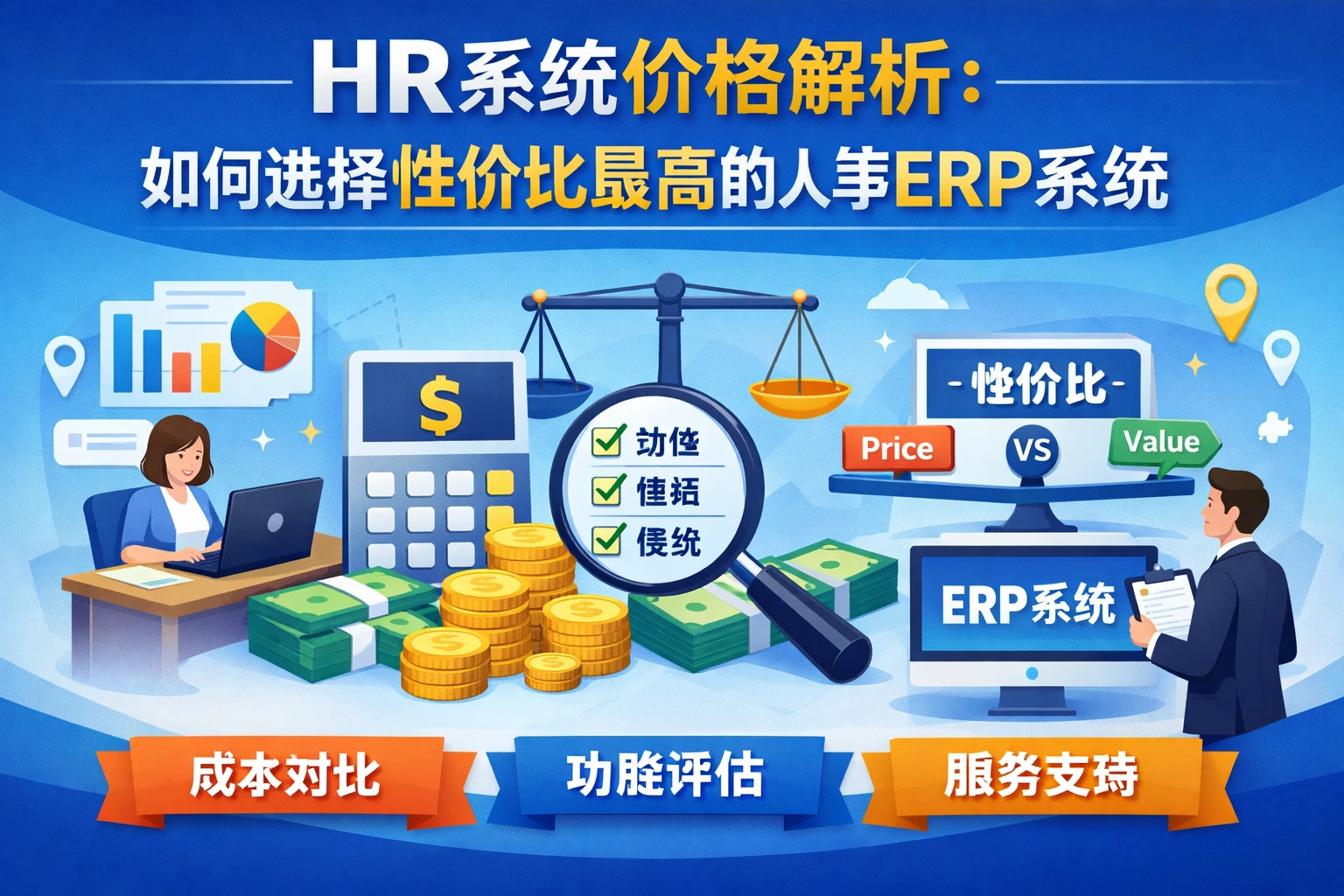 HR系统价格解析:如何选择性价比最高的人事ERP系统
