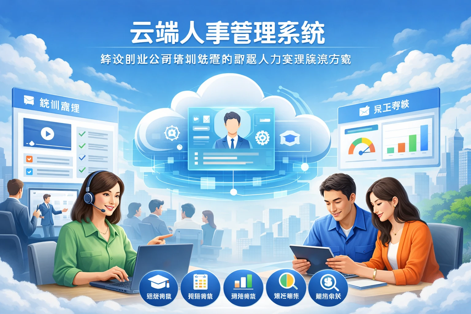 云端人事管理系统：解决创业公司培训难题的智能人力资源解决方案