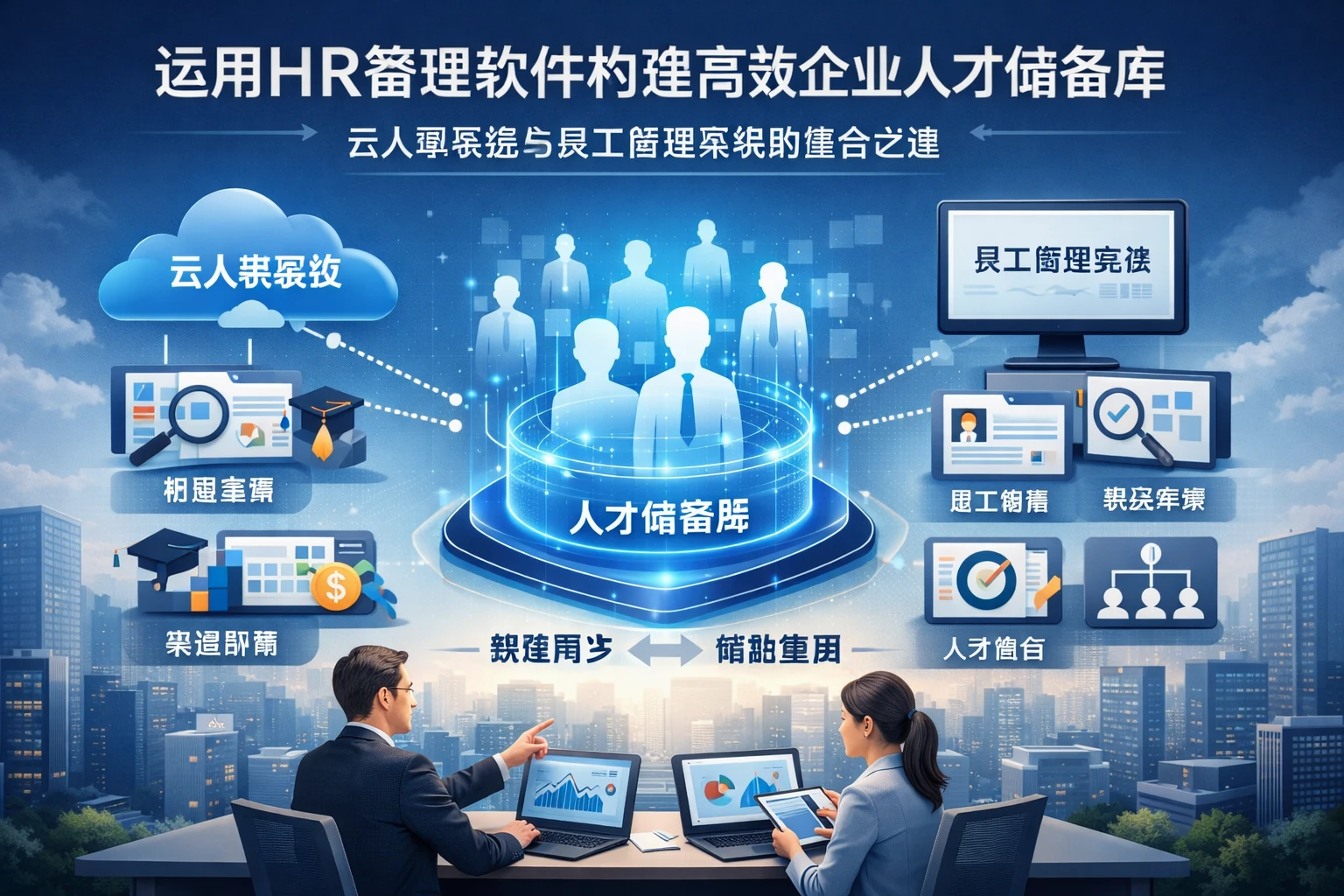 运用HR管理软件构建高效企业人才储备库：云人事系统与员工管理系统的整合之道