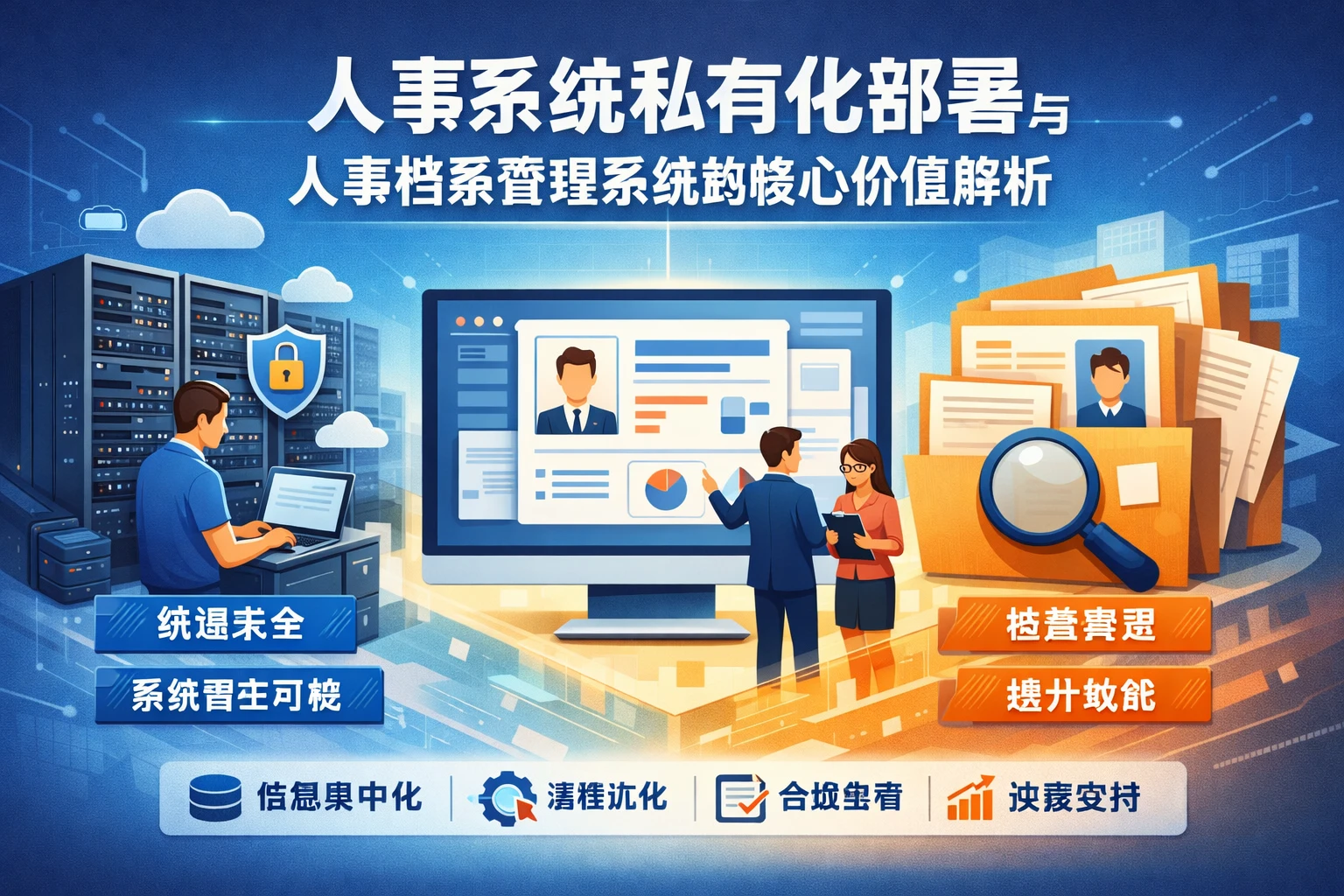 人事系统私有化部署与人事档案管理系统的核心价值解析