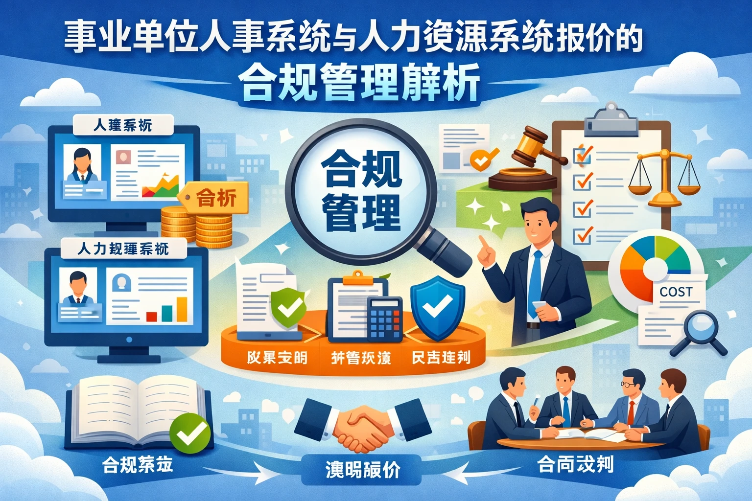 事业单位人事系统与人力资源系统报价的合规管理解析