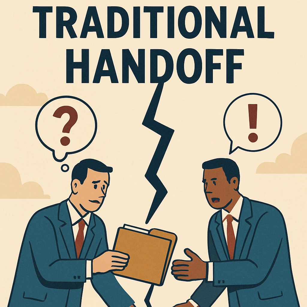 传统交接方式的局限性