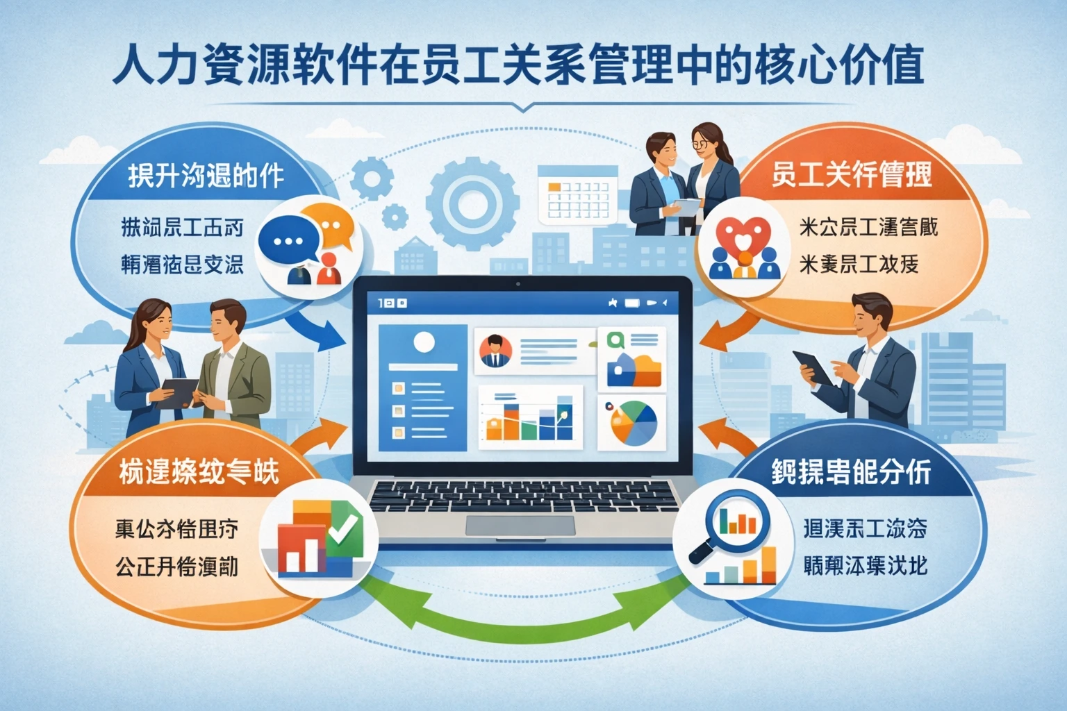 人力资源软件在员工关系管理中的核心价值