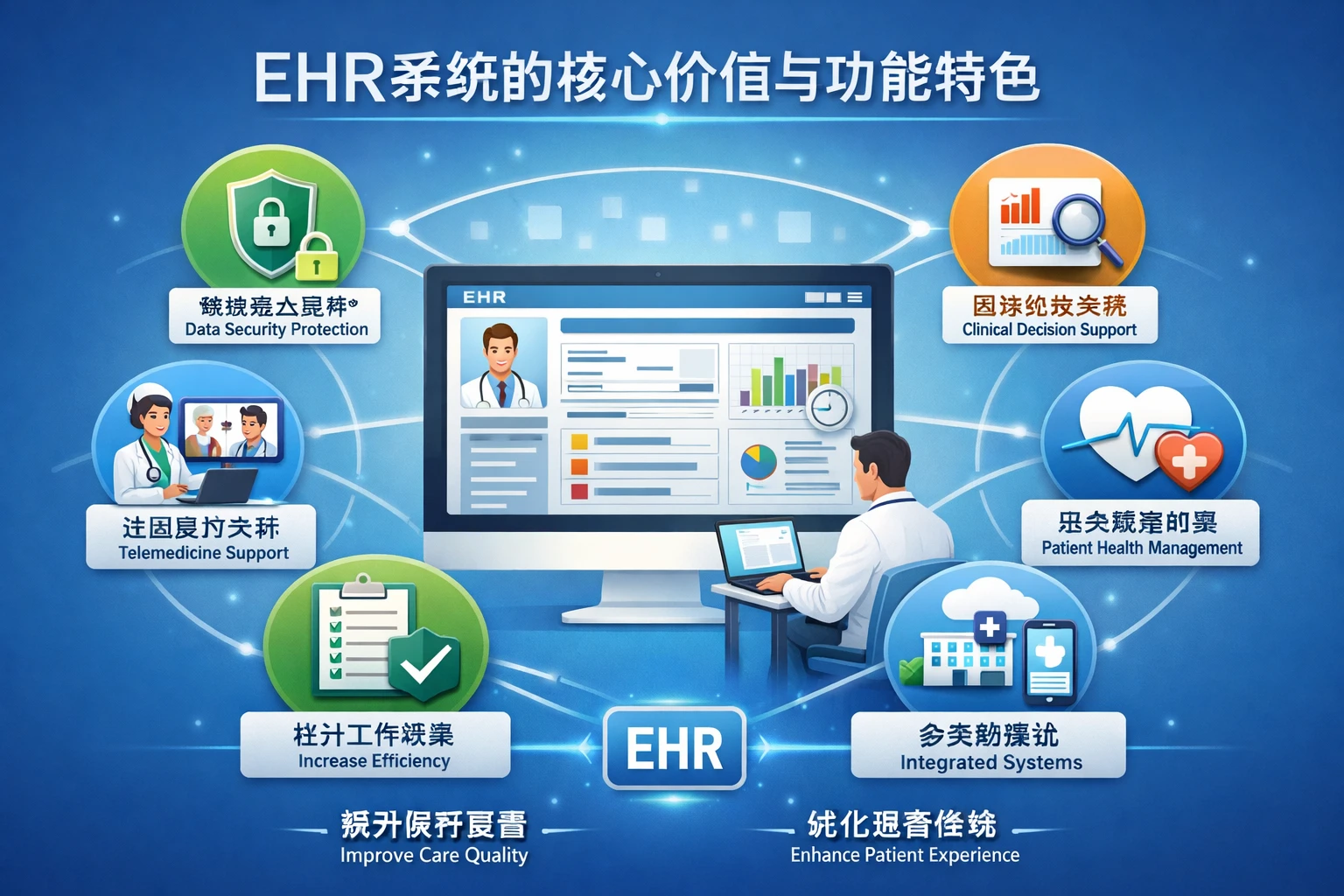 EHR系统的核心价值与功能特色