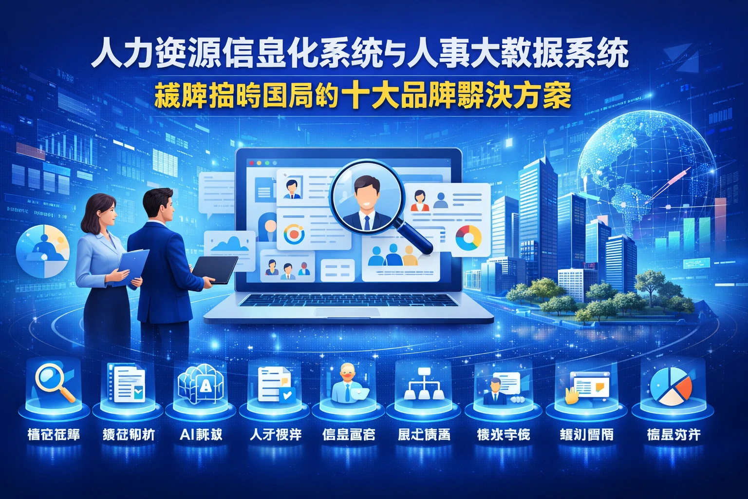 人力资源信息化系统与人事大数据系统:破解招聘困局的十大品牌解决方案