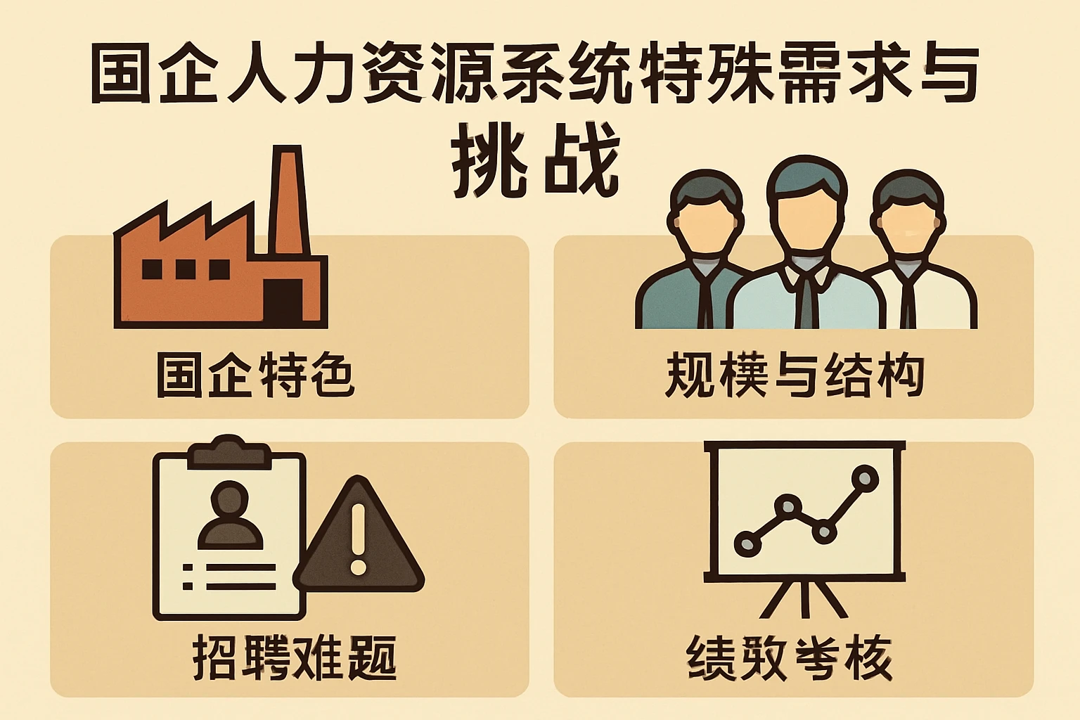 国企人力资源系统的特殊需求与挑战