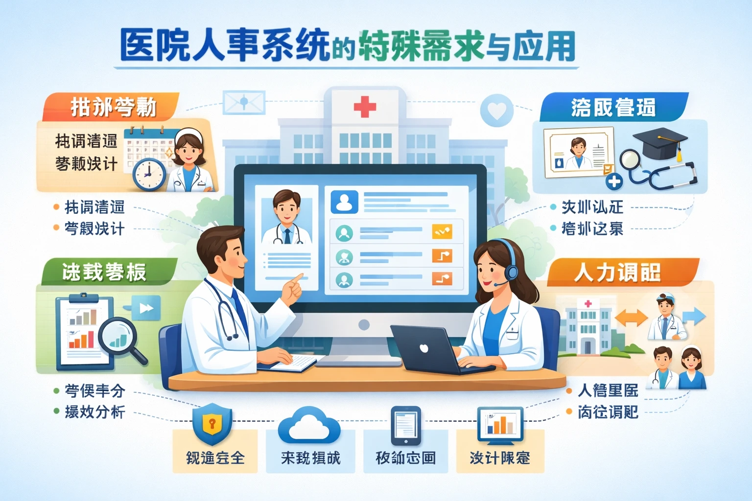 医院人事系统的特殊需求与应用