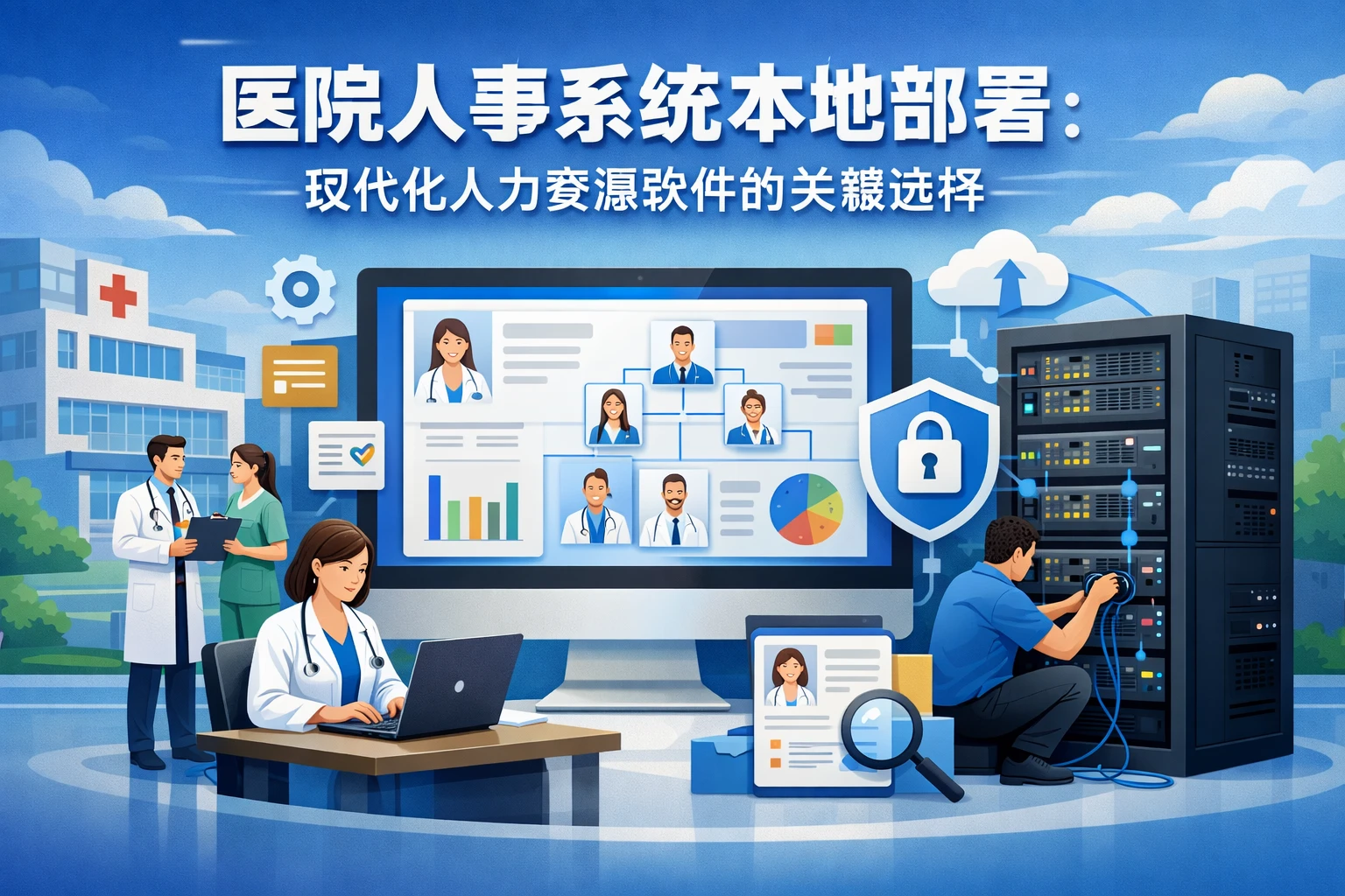 医院人事系统本地部署：现代化人力资源软件的关键选择