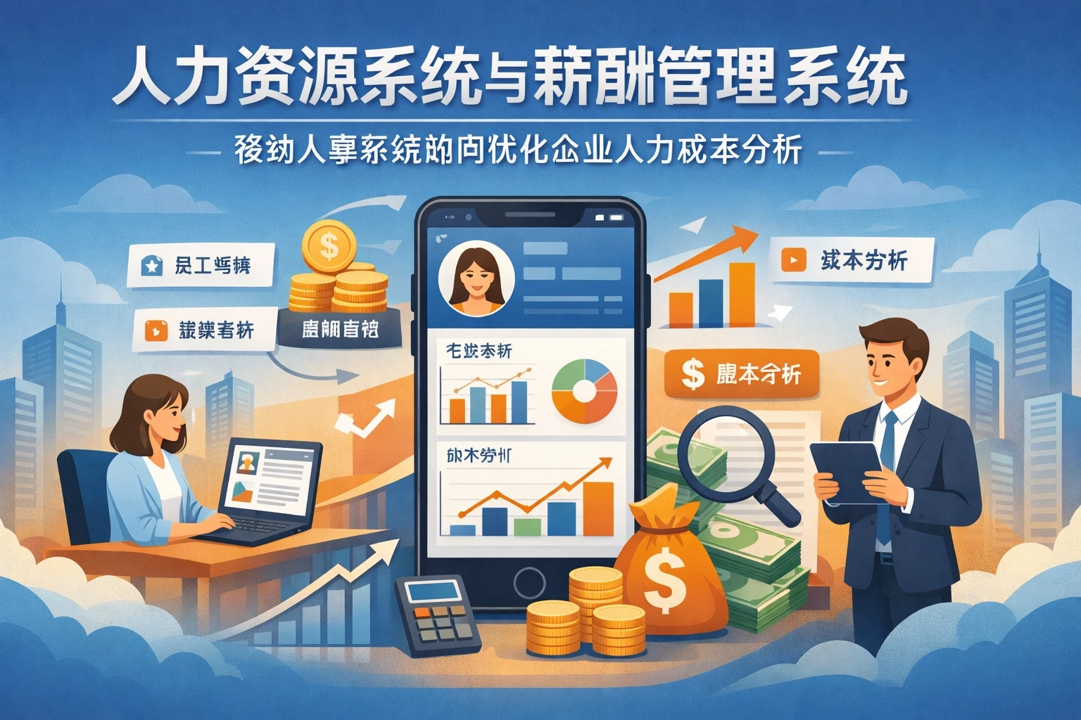 人力资源系统与薪酬管理系统：移动人事系统如何优化企业人力成本分析