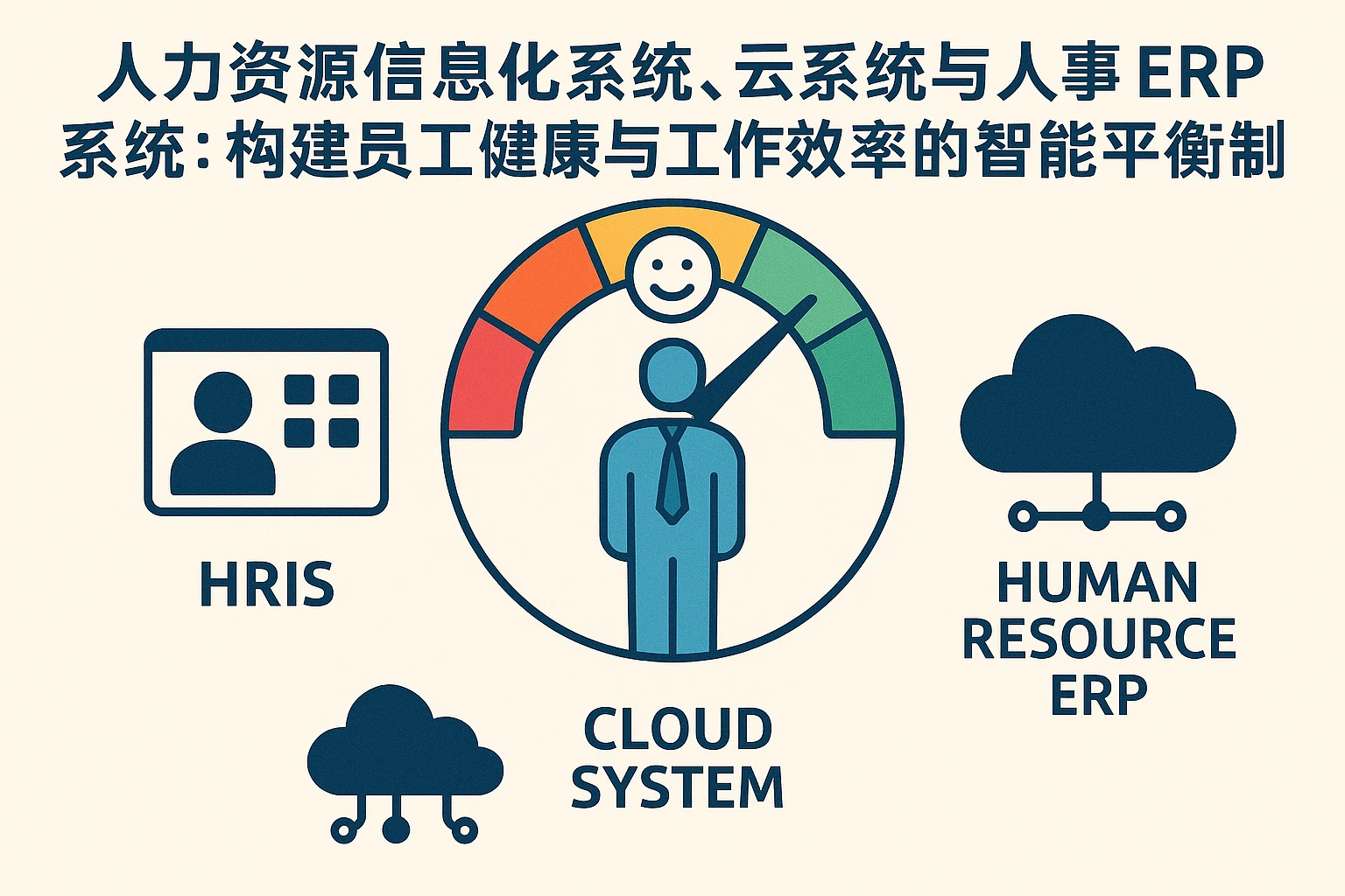 人力资源信息化系统、云系统与人事ERP系统：构建员工健康与工作效率的智能平衡机制