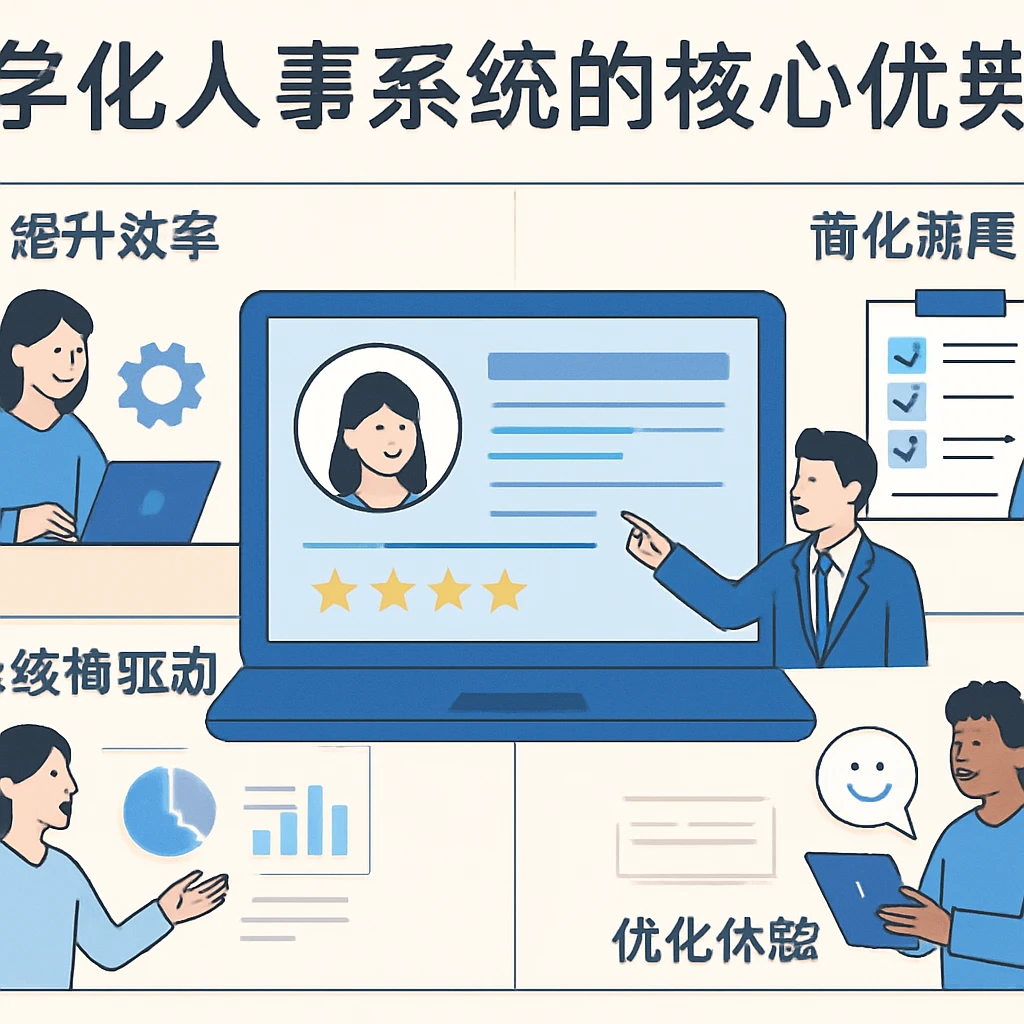 数字化人事系统的核心优势