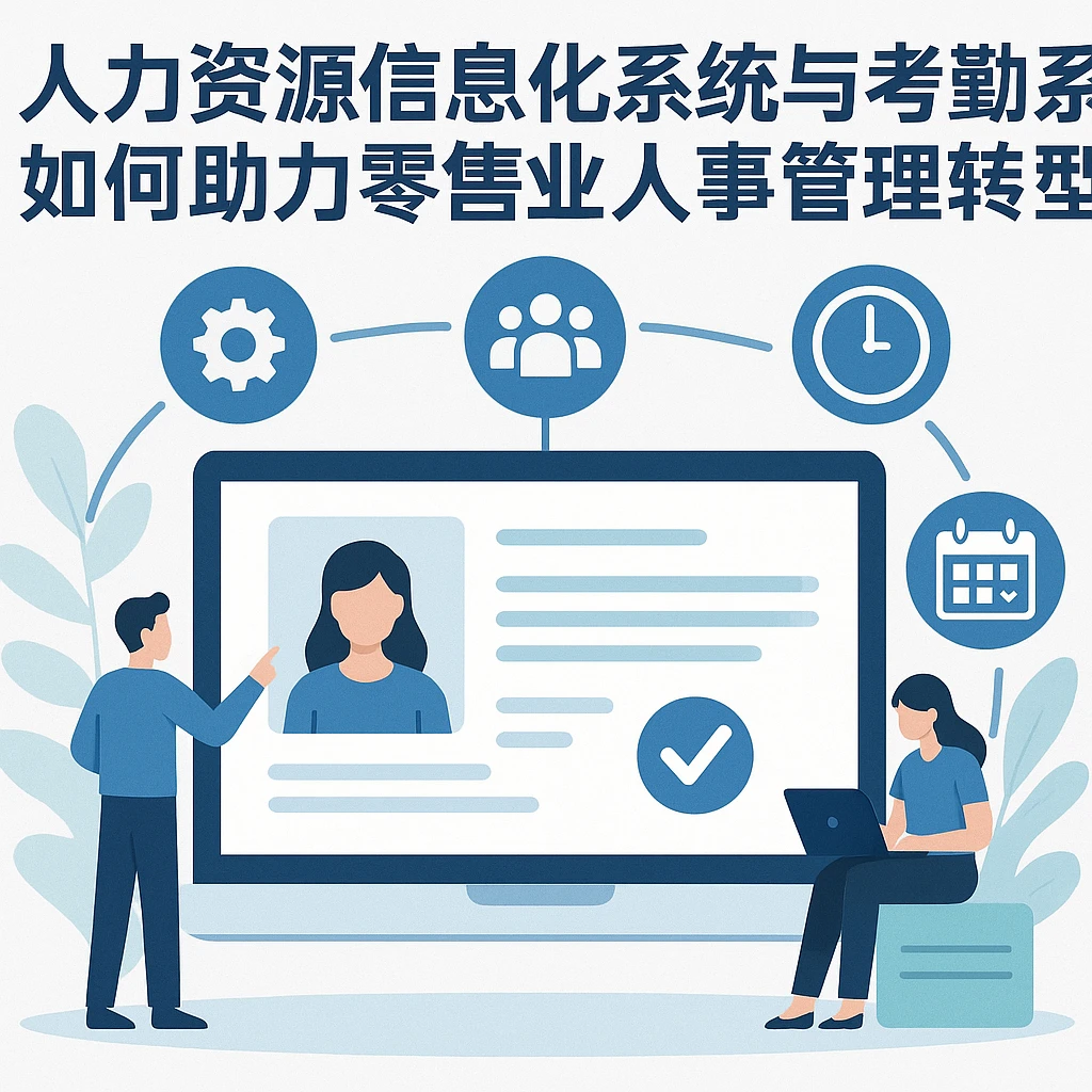 人力资源信息化系统与考勤系统如何助力零售业人事管理转型升级