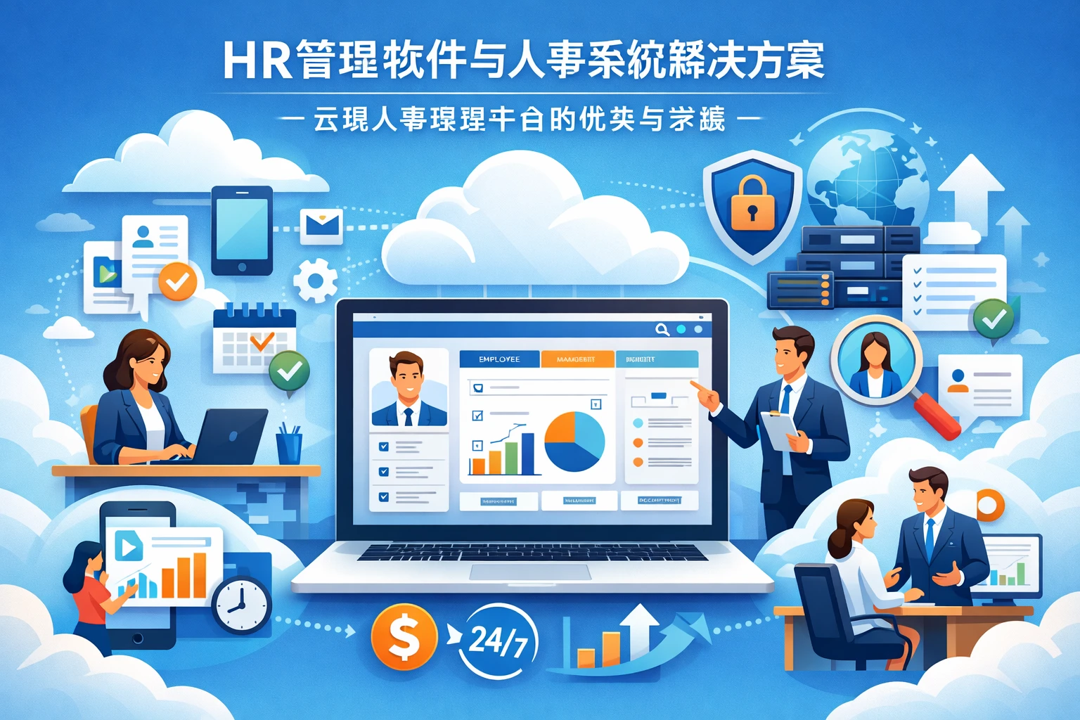 HR管理软件与人事系统解决方案：云端人事管理平台的优势与实践