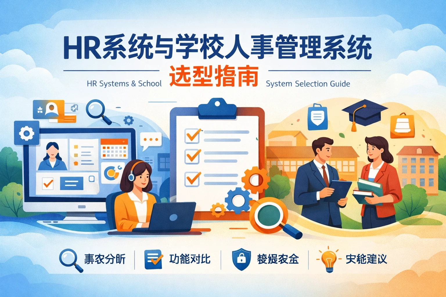 HR系统与学校人事管理系统选型指南