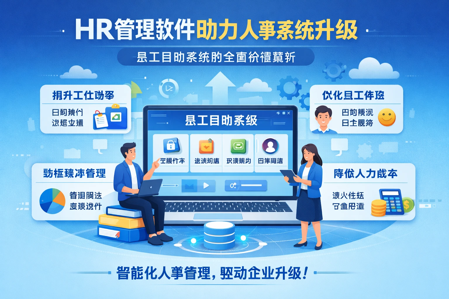 HR管理软件助力人事系统升级：员工自助系统的全面价值解析