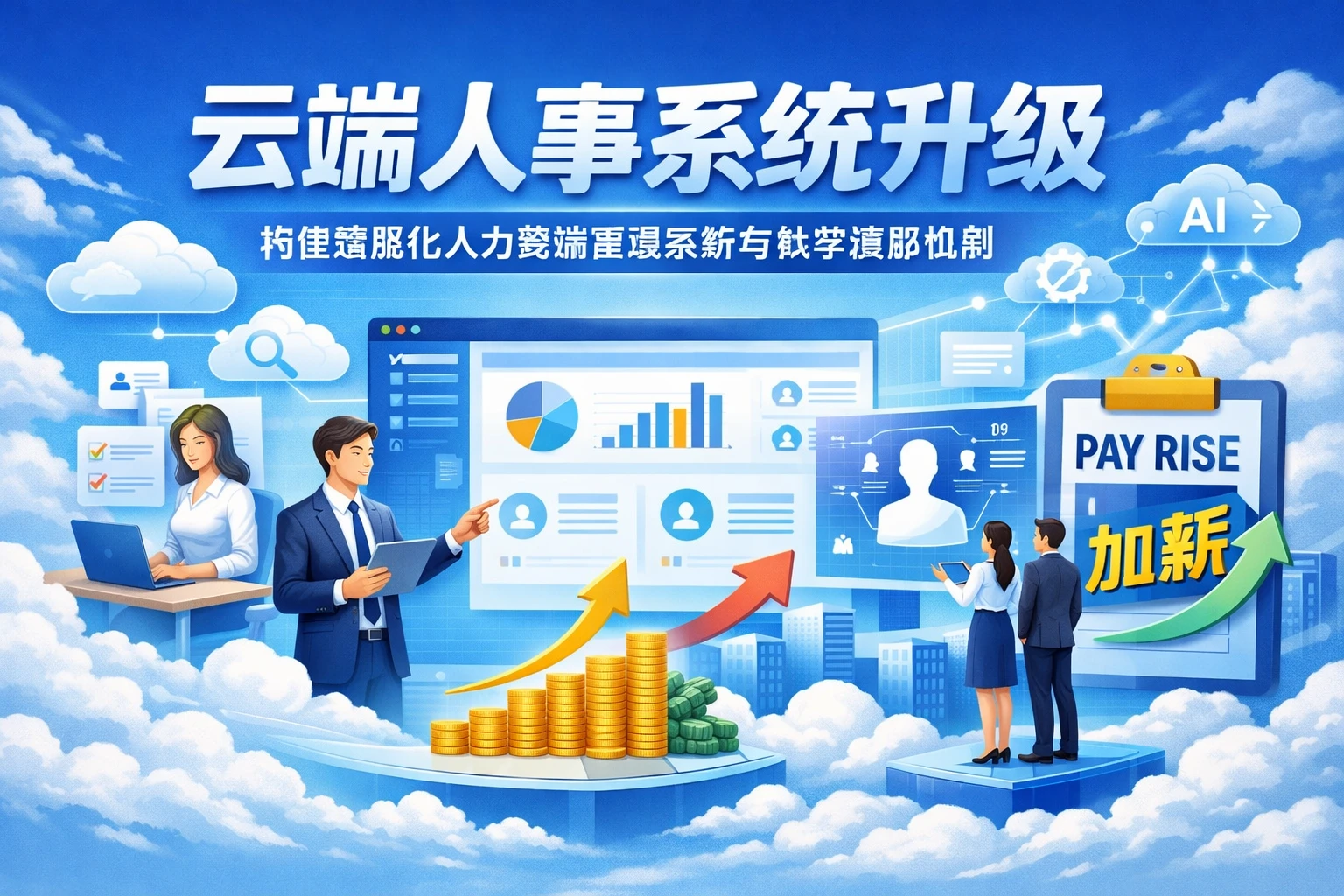 云端人事系统升级:构建智能化人力资源管理系统与科学调薪机制