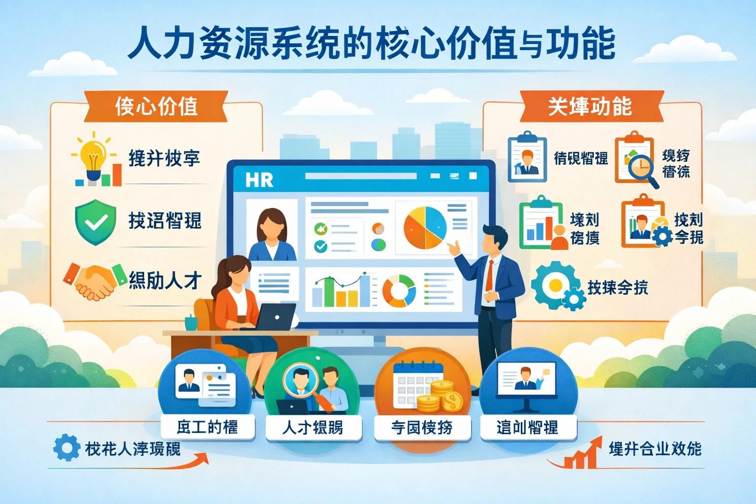 人力资源系统的核心价值与功能